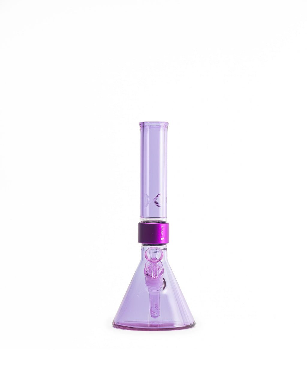 Prism Water Pipes - MINI Standard Monochrome Beaker Single Stack - Grape Jolly Rancher