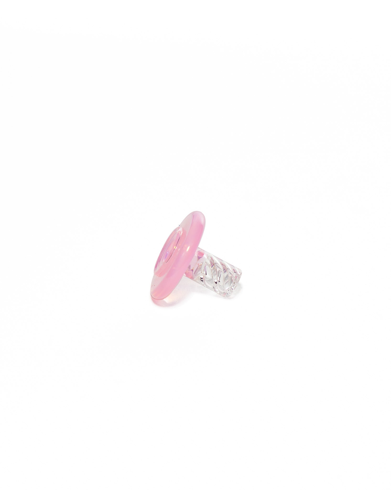 Bradley Miller Glass - Puffco Joystick Spinner - Pink