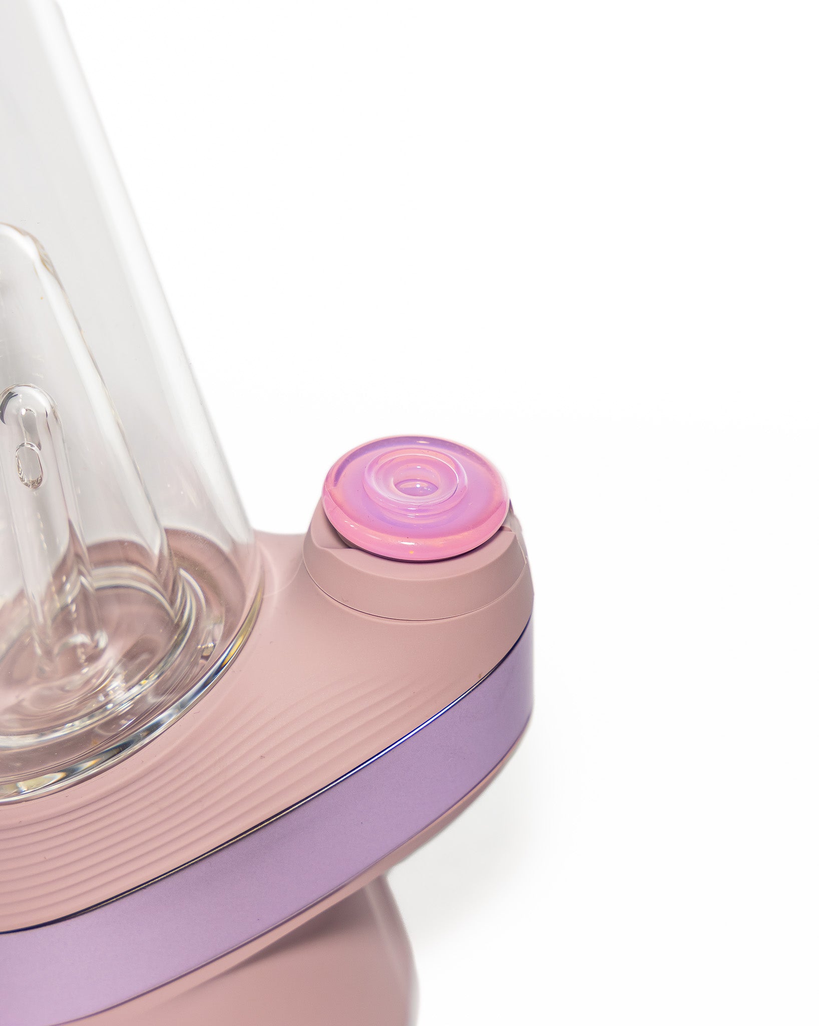 Bradley Miller Glass - Puffco Joystick Spinner - Pink