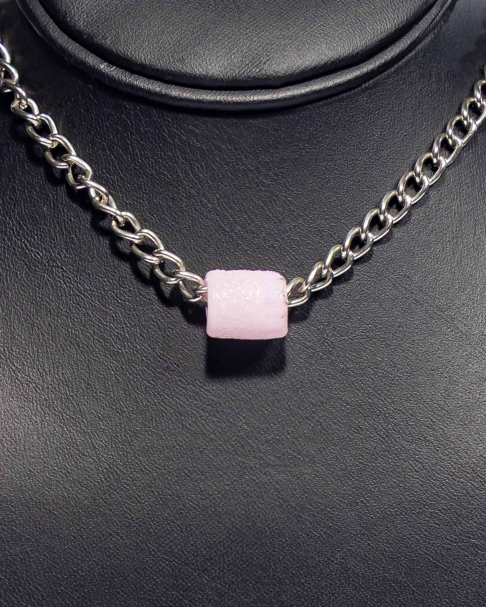 Emperial Glass - Pink Candy Pendant