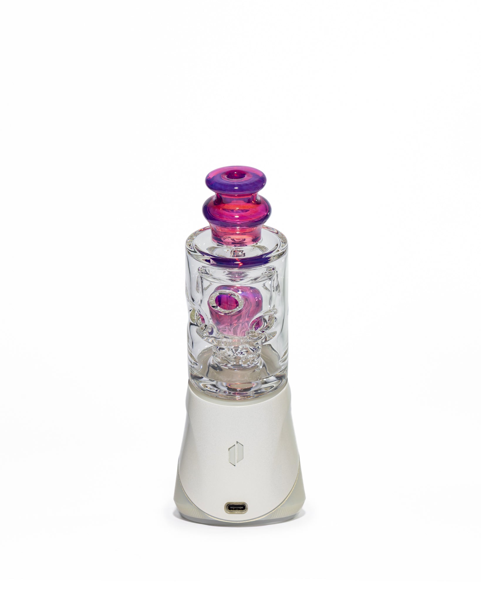 Randohm Glass - Straight Fab Puffco Top - Royal Jelly