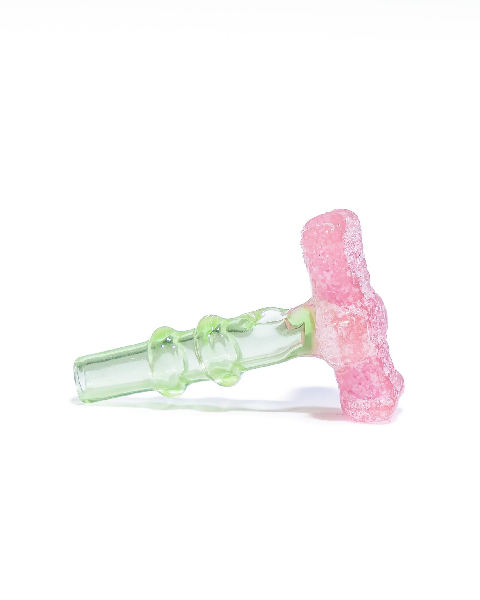 Emperial Glass - Sour Patch 3DXL Joystick Cap - Lime & Handmix Pink