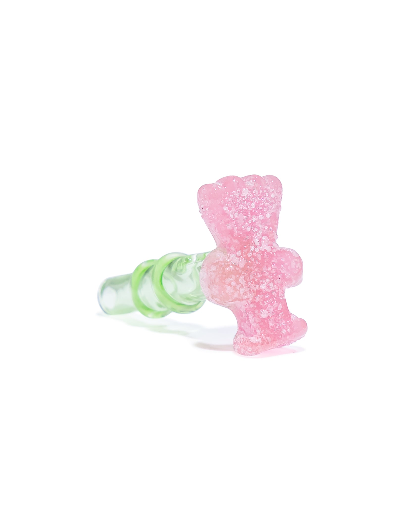 Emperial Glass - Sour Patch 3DXL Joystick Cap - Lime & Handmix Pink