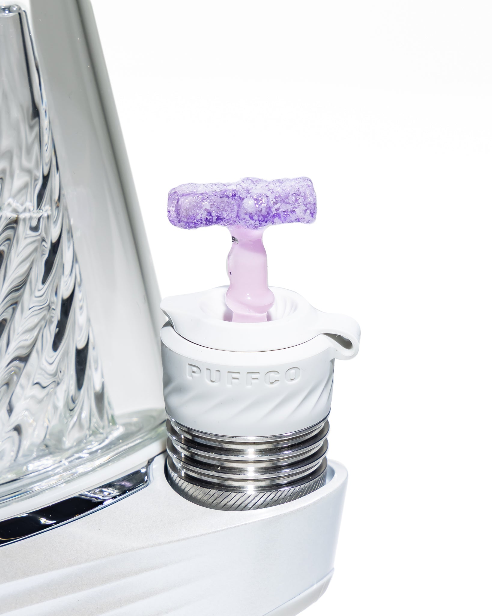 Emperial Glass - Sour Patch 3DXL Joystick Cap - Handmix Pink & Purple Lollipop