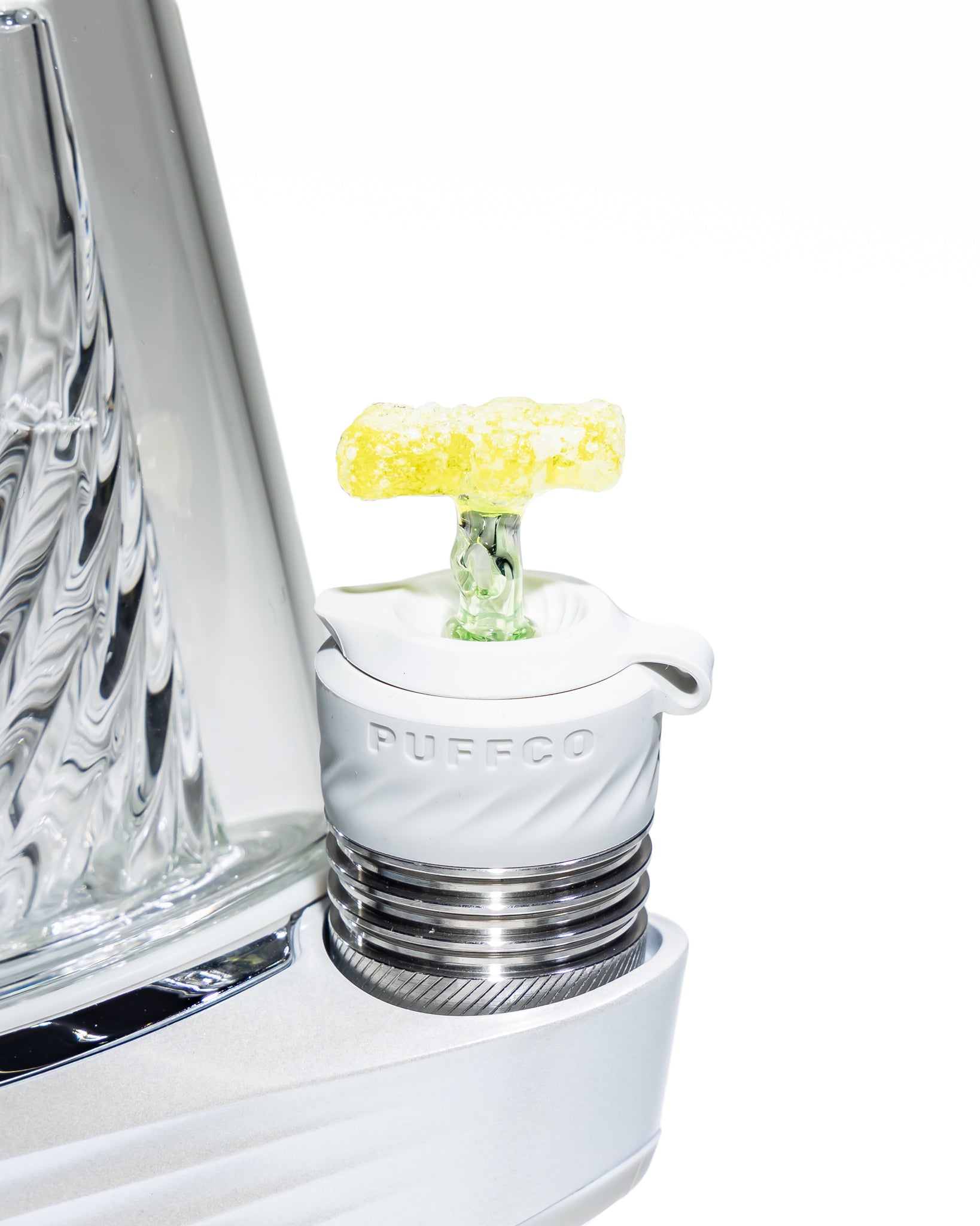 Emperial Glass - Sour Patch 3DXL Joystick Cap - Slyme & Cad Yellow