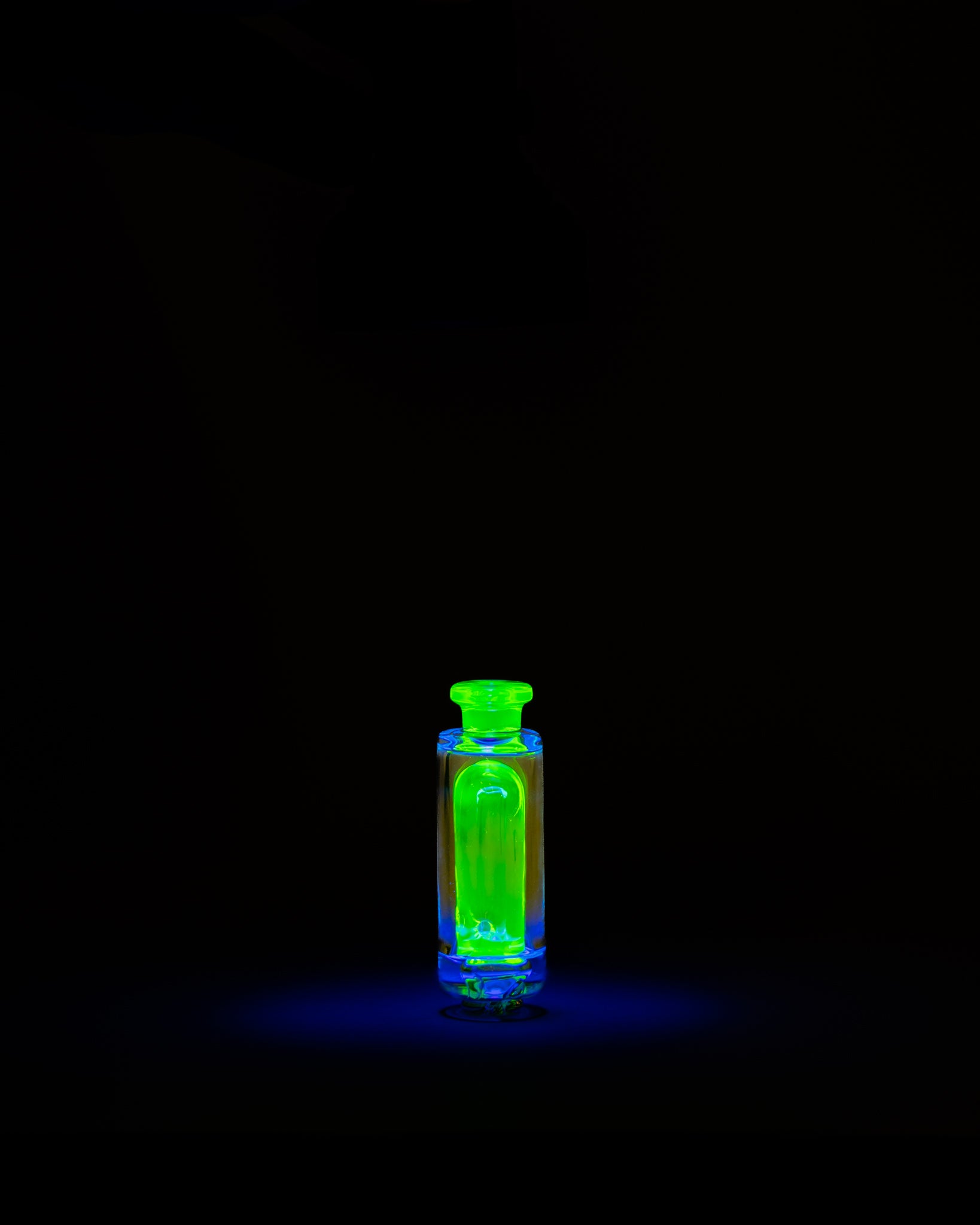 Randohm Glass - Bitty Chugger Pivot Water Top - Ion (UV)