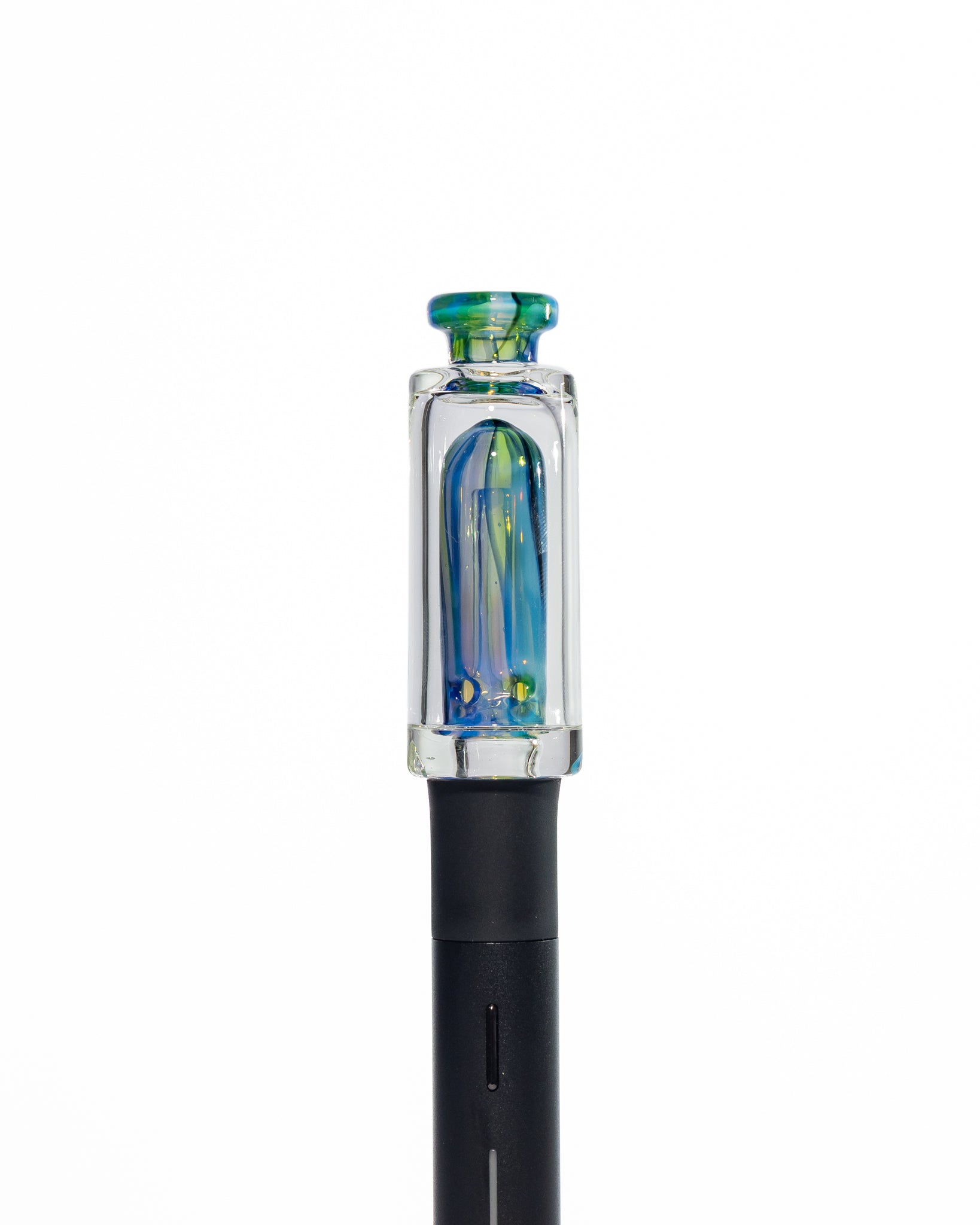 Randohm Glass - Bitty Chugger Pivot Water Top - Chaos Swirl