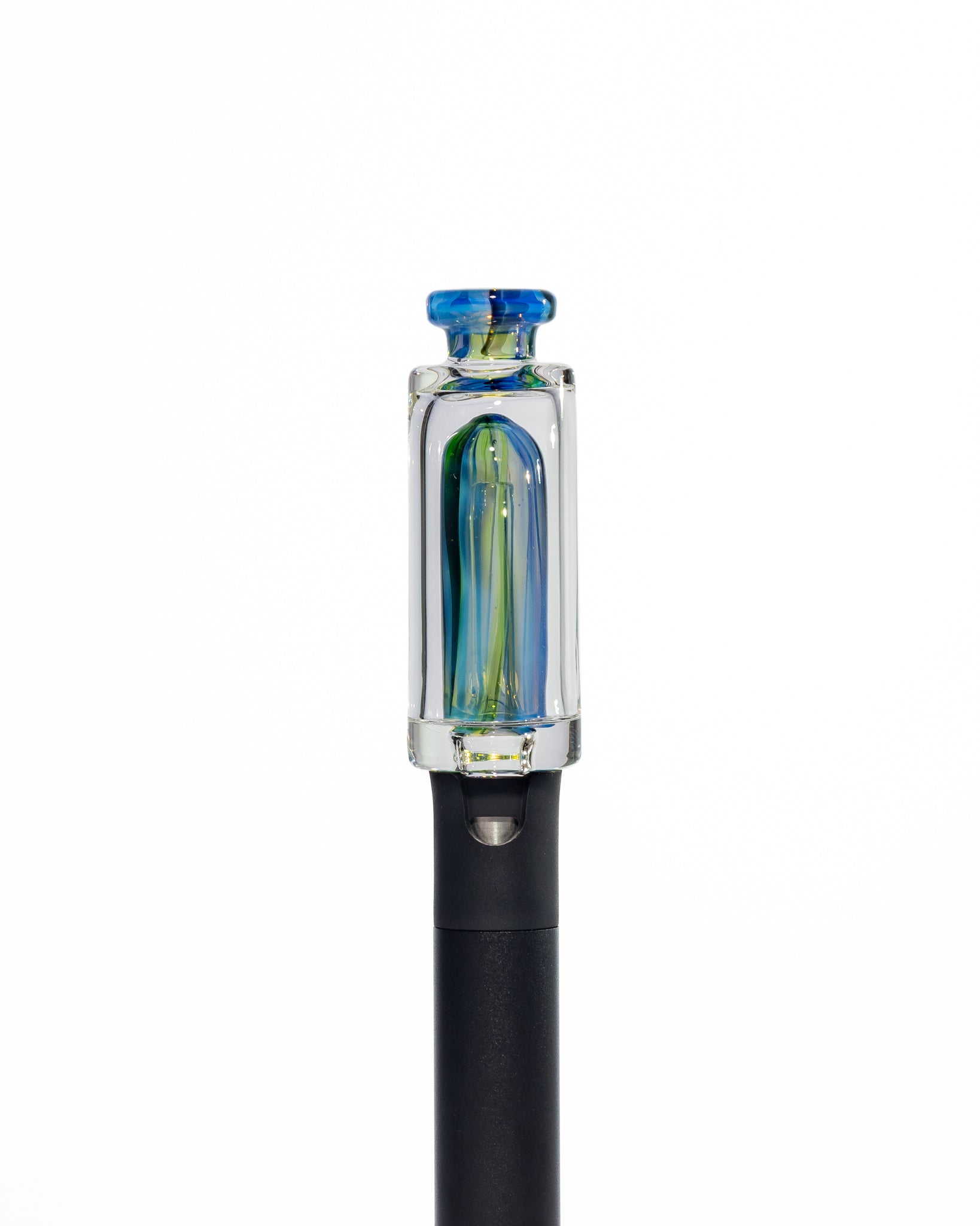 Randohm Glass - Bitty Chugger Pivot Water Top - Chaos Swirl