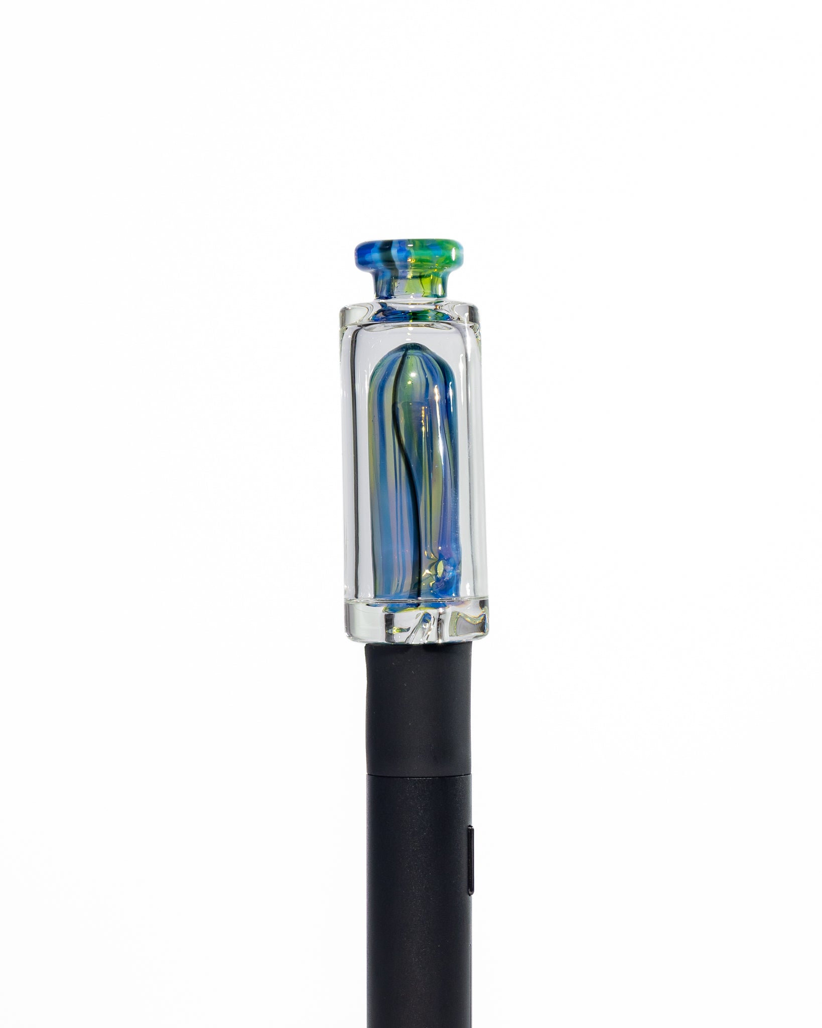 Randohm Glass - Bitty Chugger Pivot Water Top - Chaos Swirl