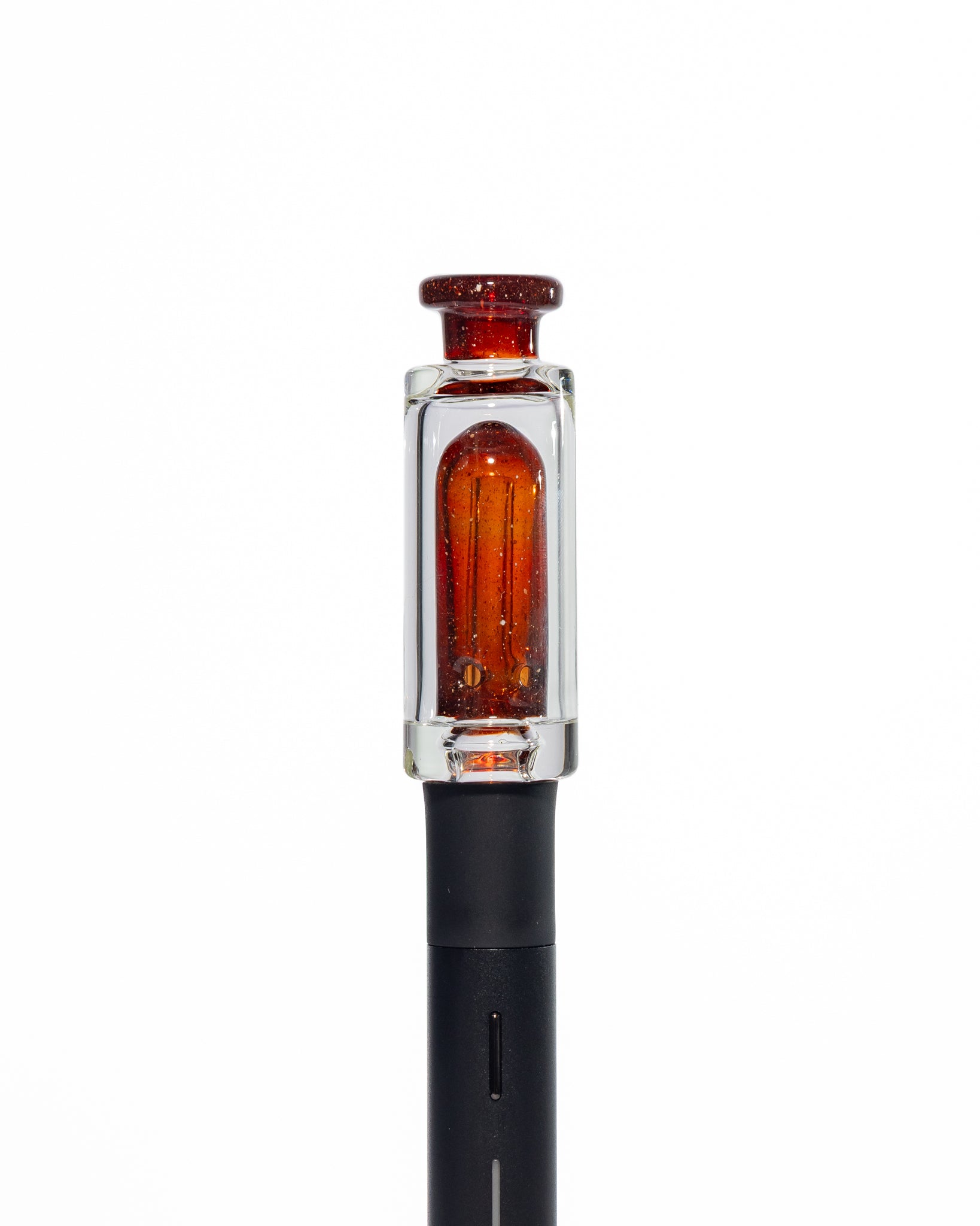 Randohm Glass - Bitty Chugger Pivot Water Top - Red Blizz