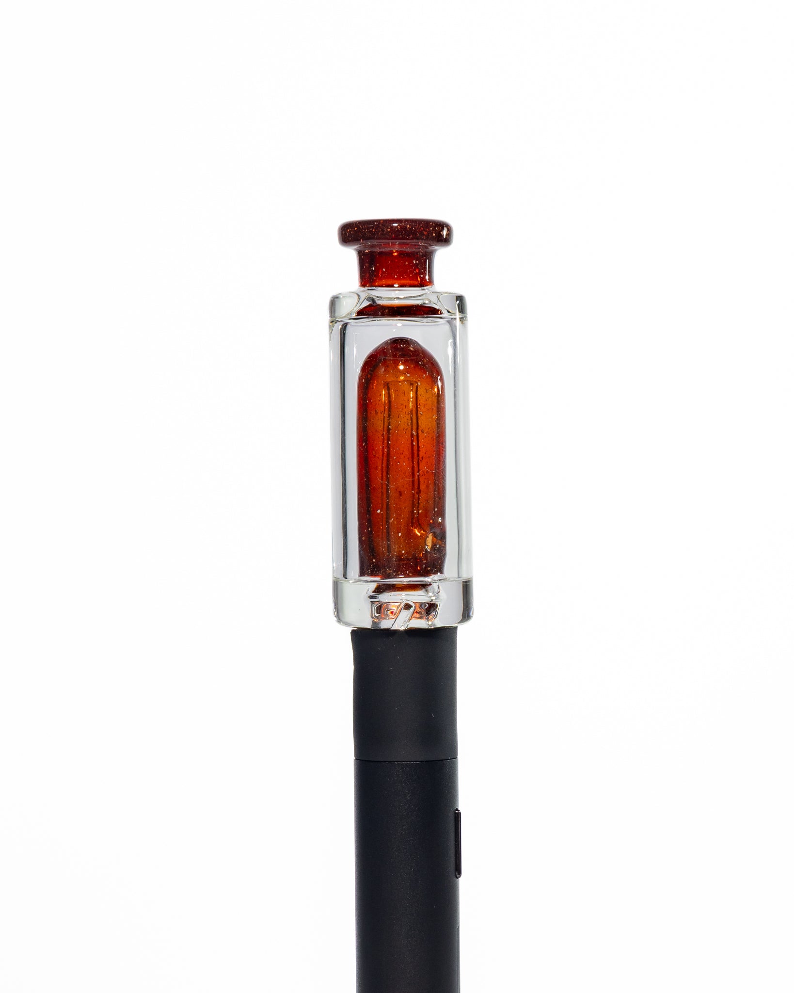 Randohm Glass - Bitty Chugger Pivot Water Top - Red Blizz