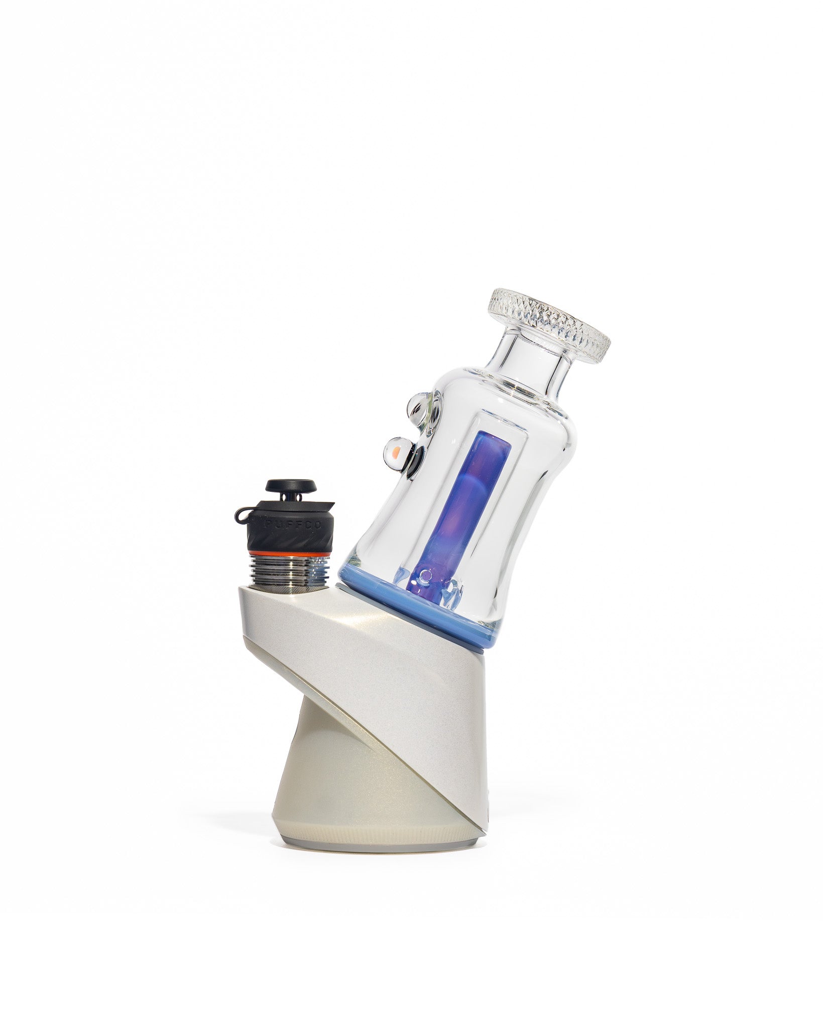 Mac White Glass - Puffco Bubbler Attachment - Opal Skyline