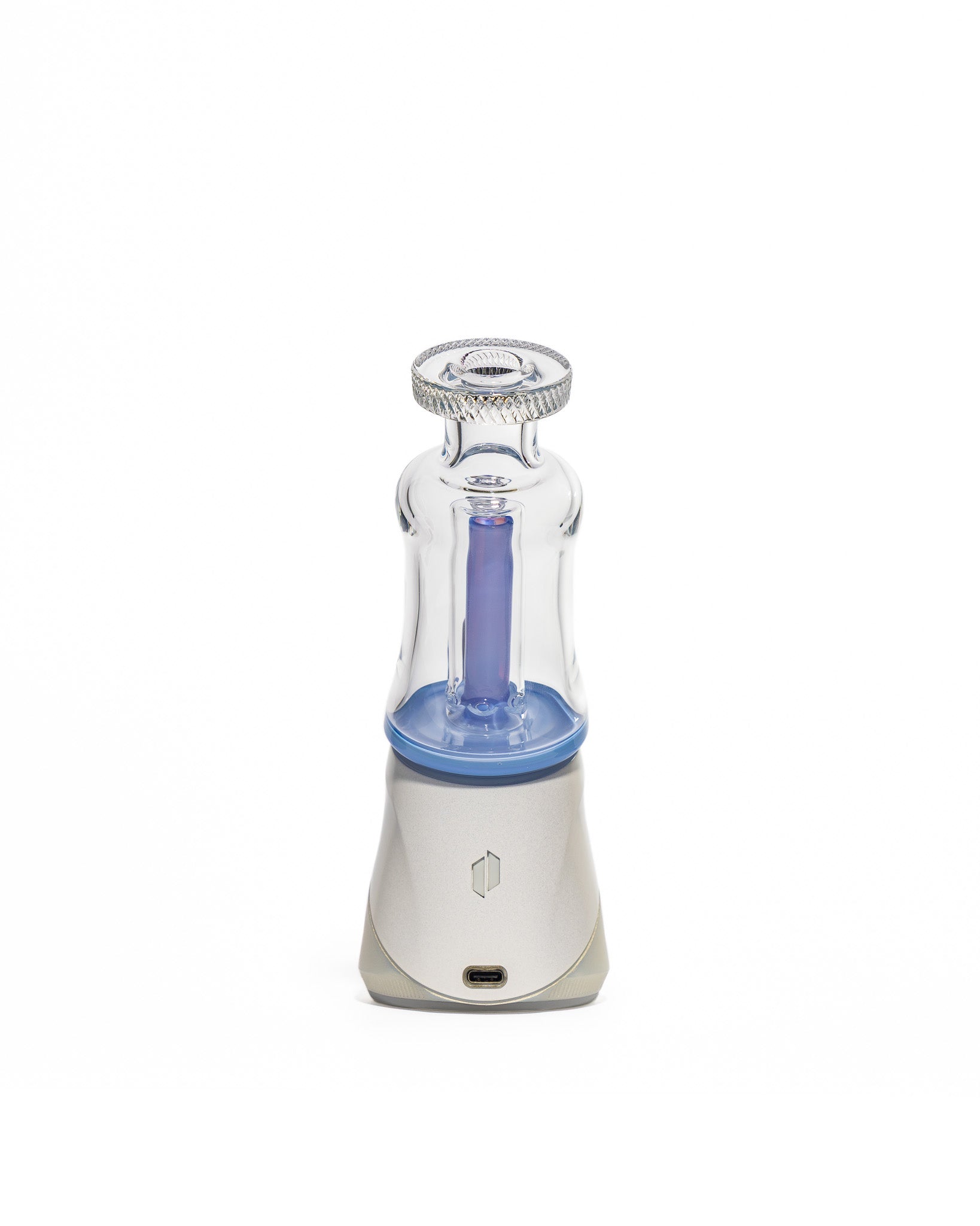 Mac White Glass - Puffco Bubbler Attachment - Opal Skyline