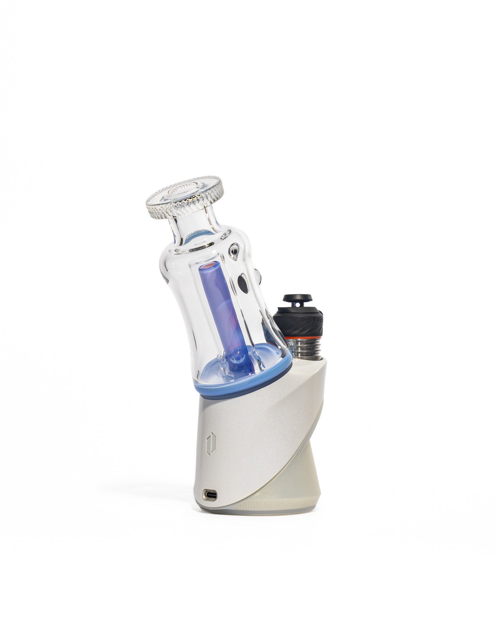 Mac White Glass - Puffco Bubbler Attachment - Opal Skyline