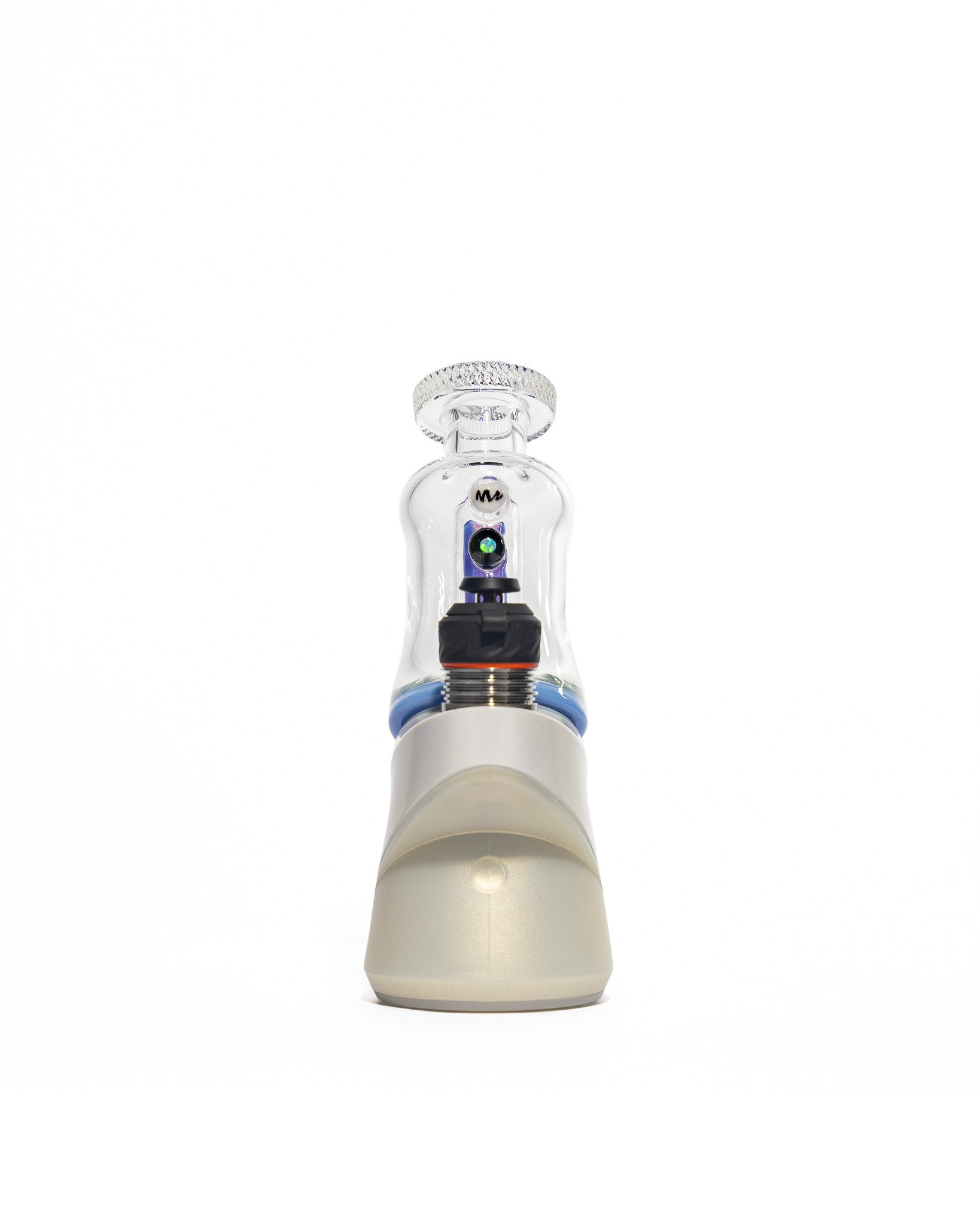 Mac White Glass - Puffco Bubbler Attachment - Opal Skyline
