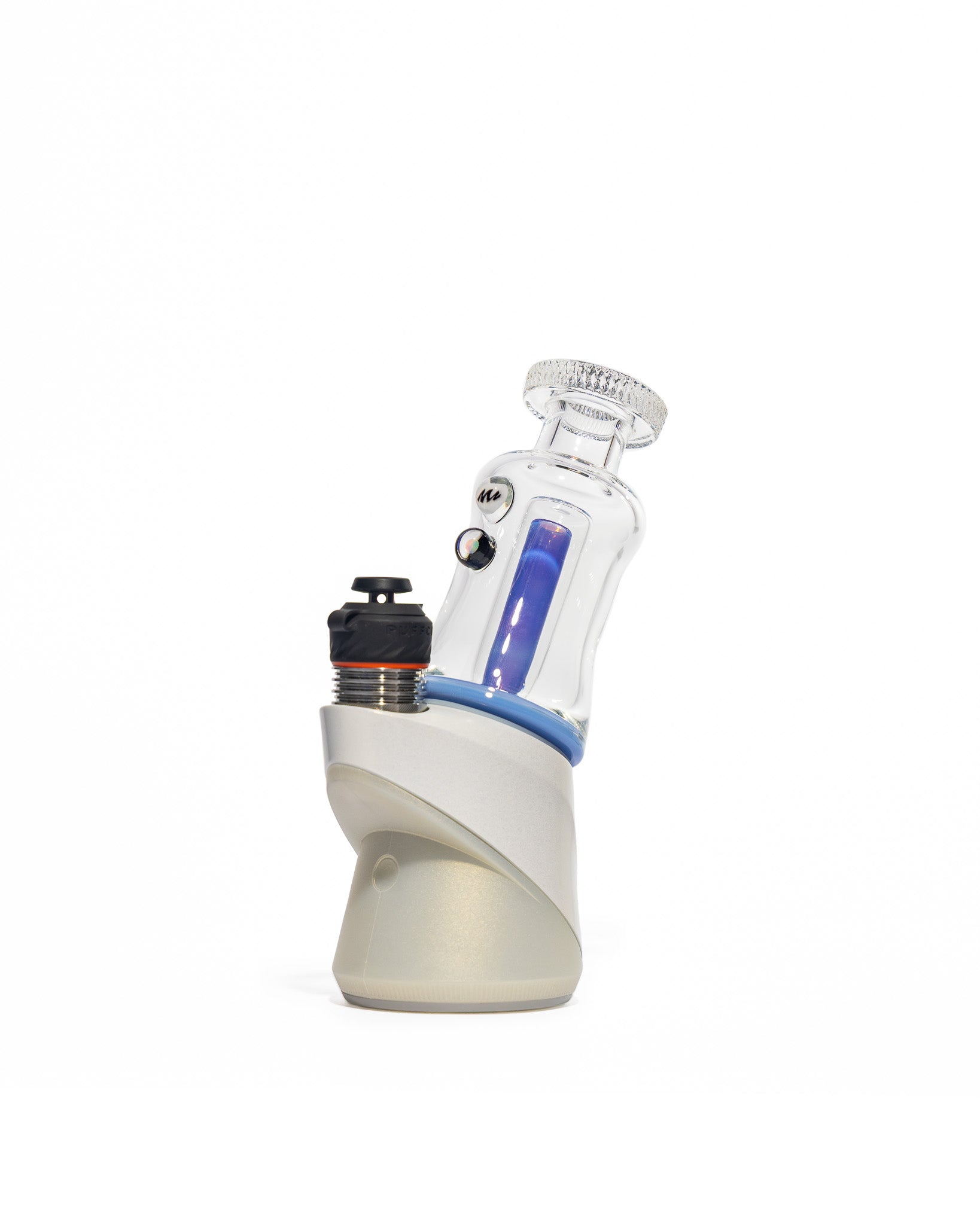 Mac White Glass - Puffco Bubbler Attachment - Opal Skyline