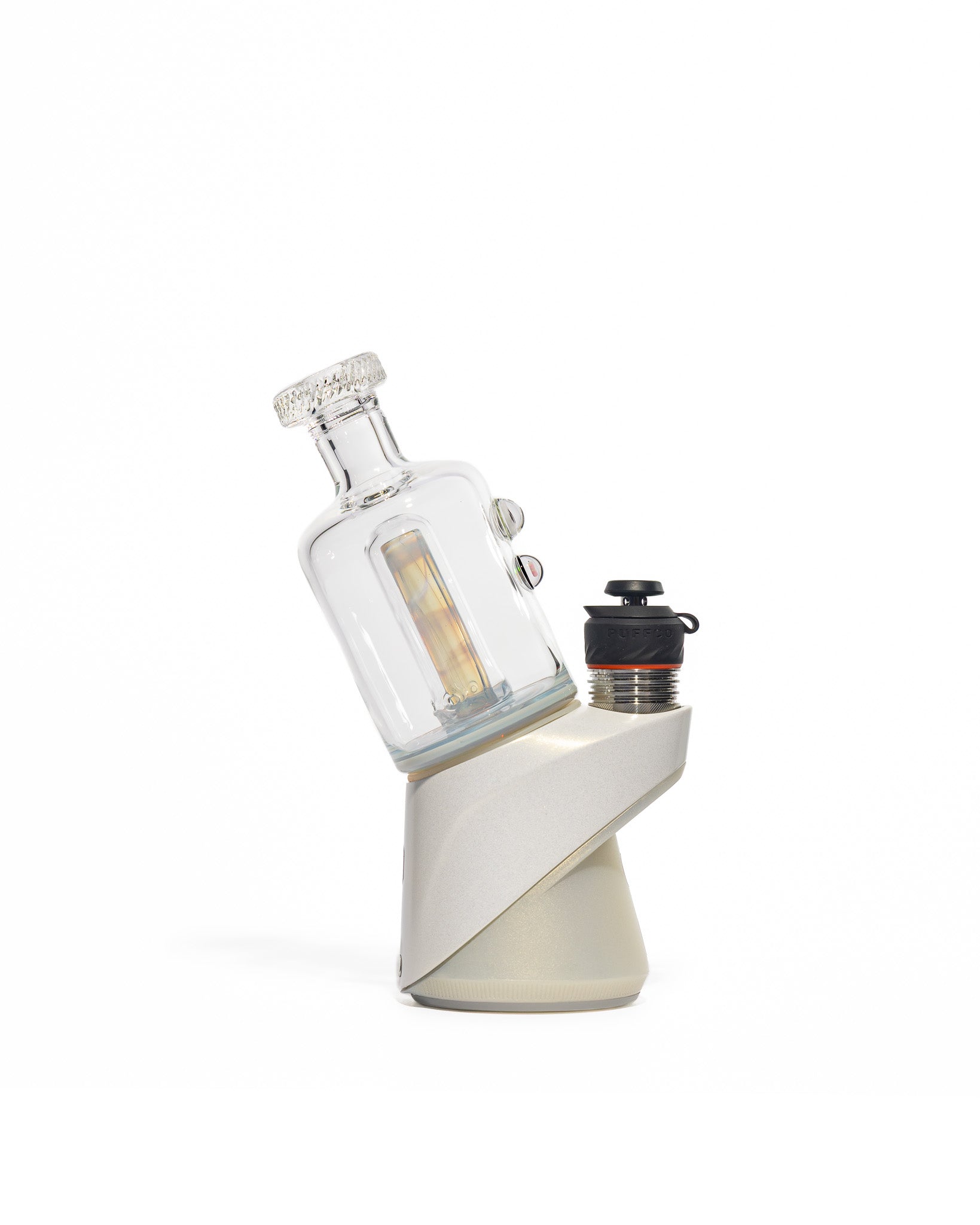 Mac White Glass - Puffco Bubbler Attachment - Mirage (CFL)