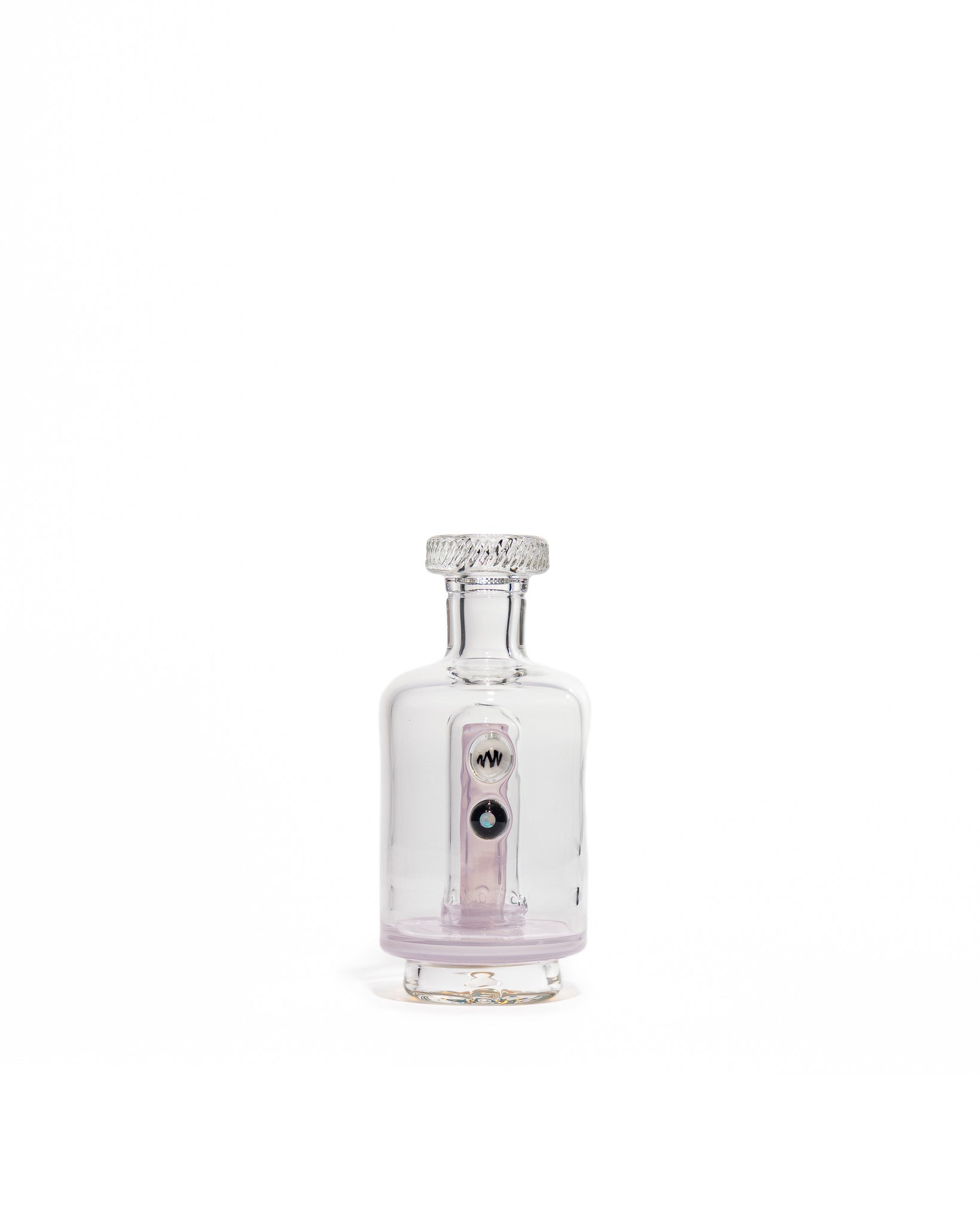Mac White Glass - Puffco Bubbler Attachment - Mirage (CFL)