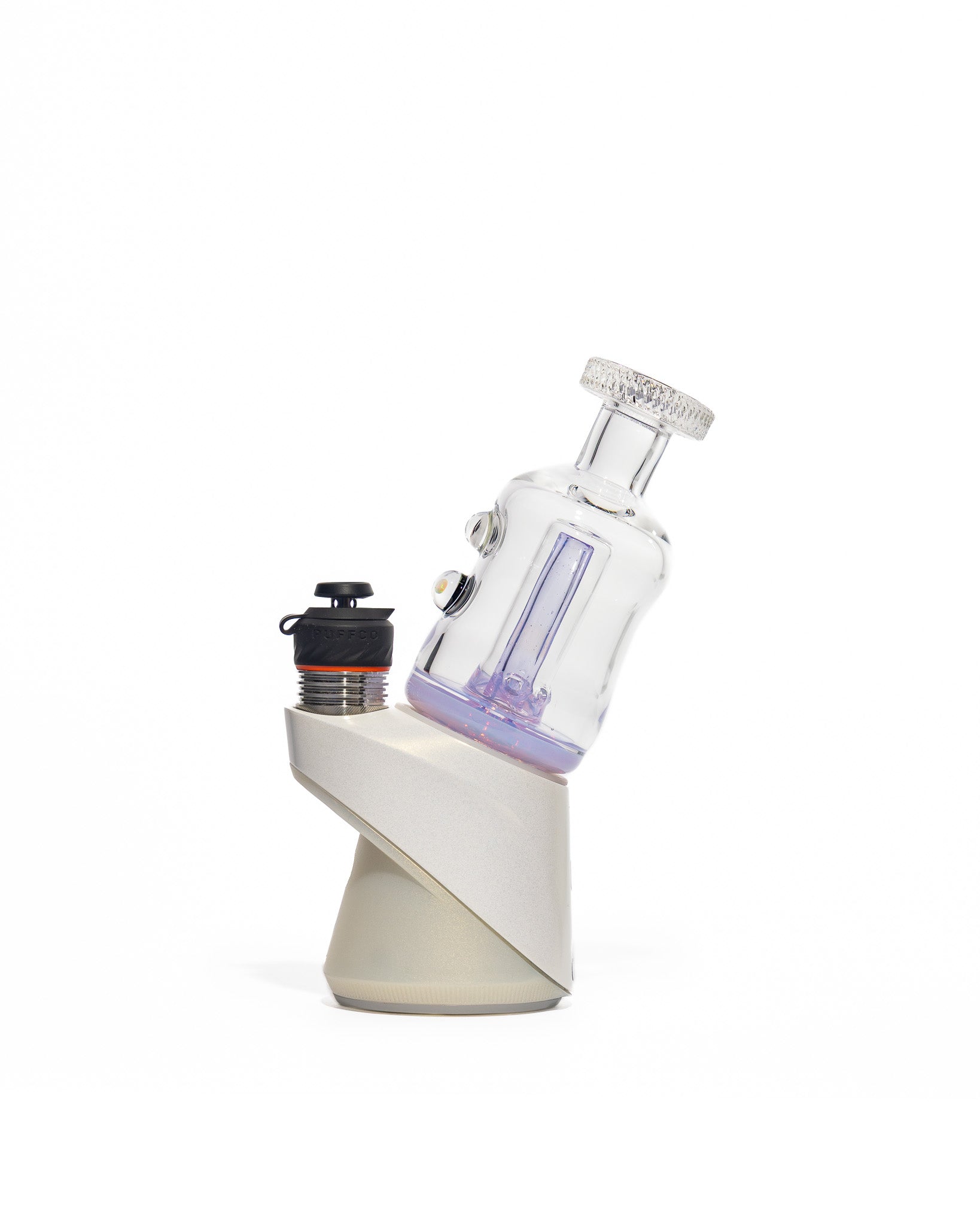 Mac White Glass - Puffco Bubbler Attachment - Lucid (CFL)