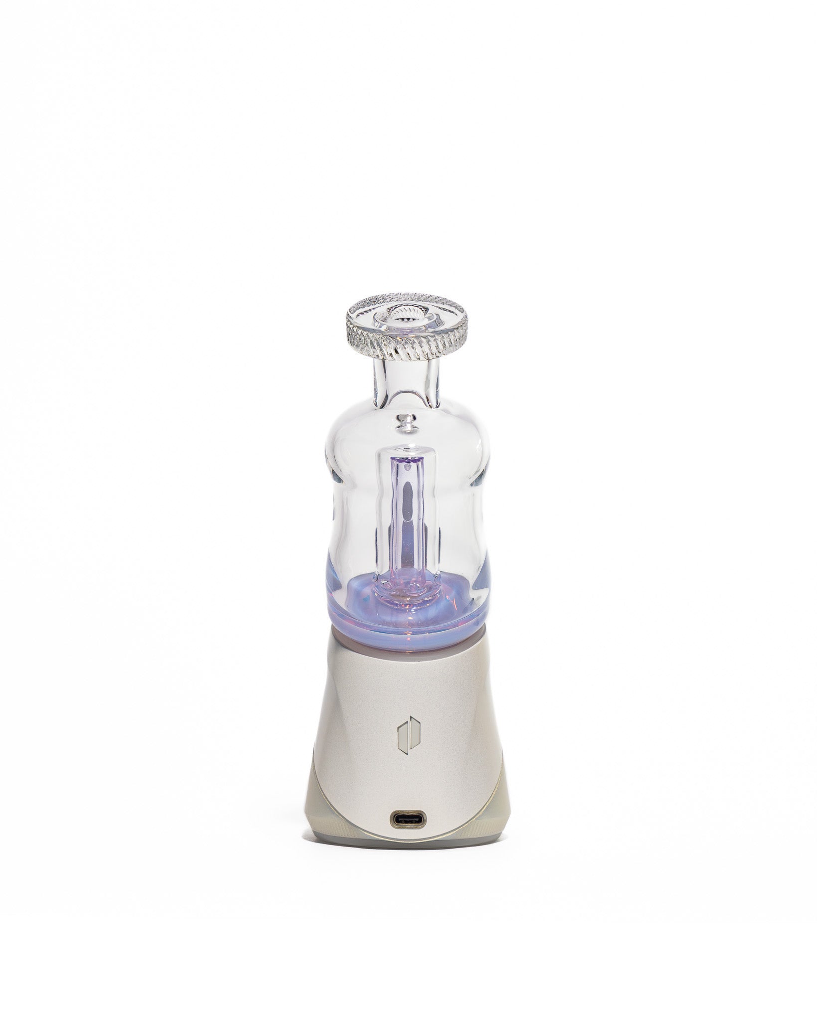 Mac White Glass - Puffco Bubbler Attachment - Lucid (CFL)