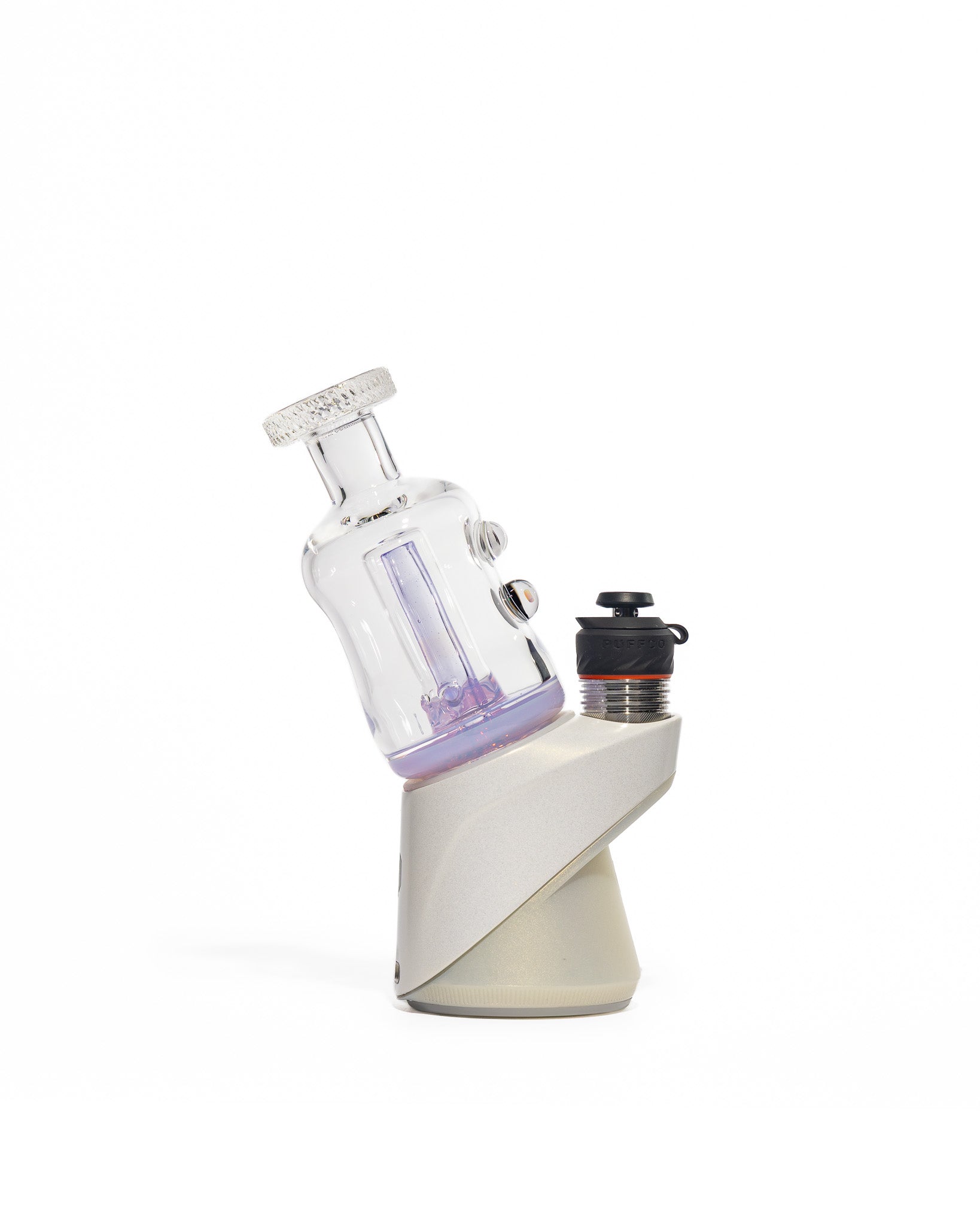 Mac White Glass - Puffco Bubbler Attachment - Lucid (CFL)