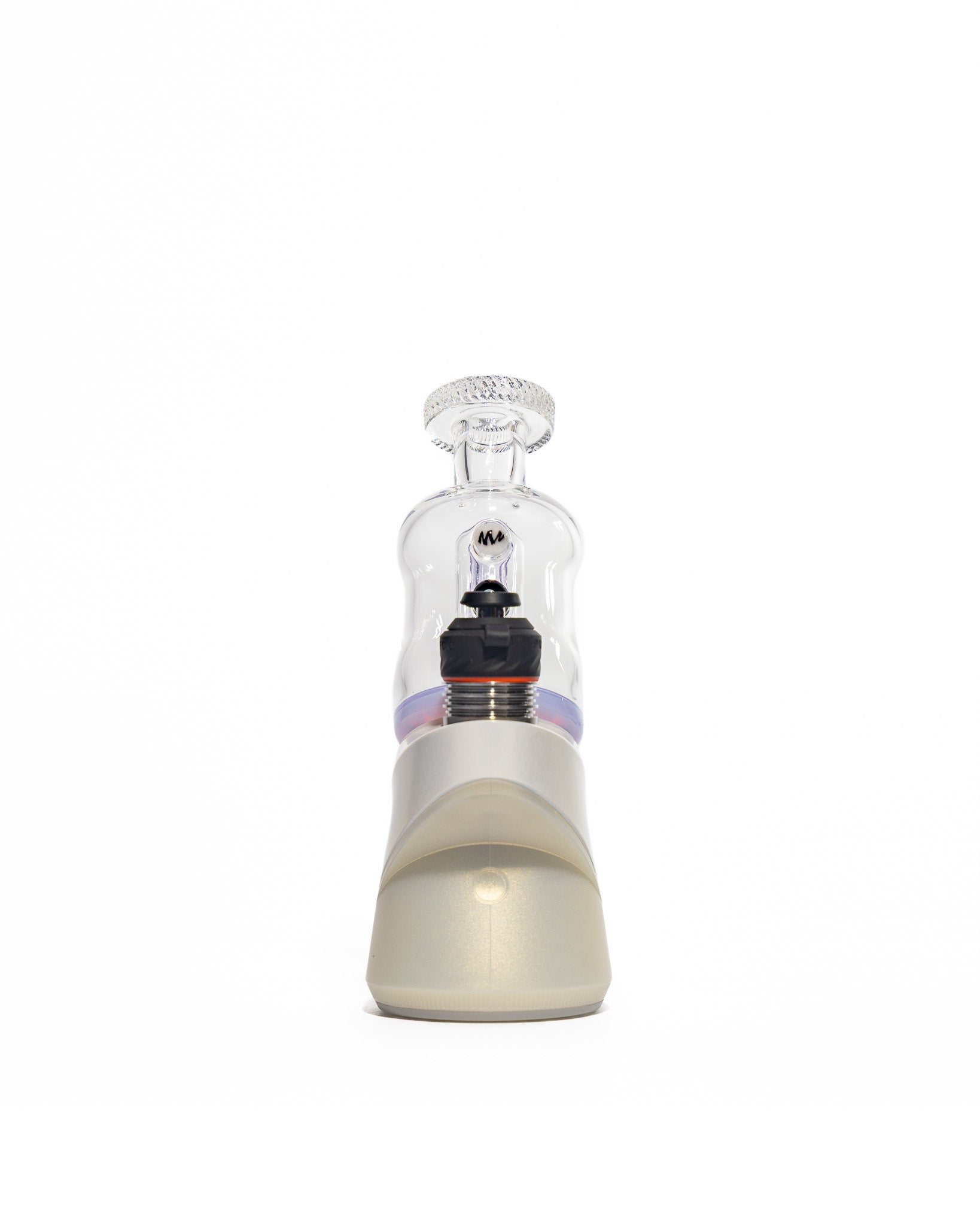 Mac White Glass - Puffco Bubbler Attachment - Lucid (CFL)