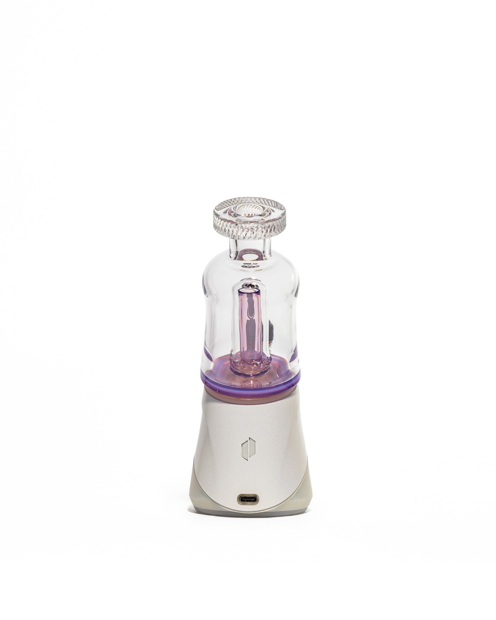 Mac White Glass - Puffco Bubbler Attachment - Stargazer