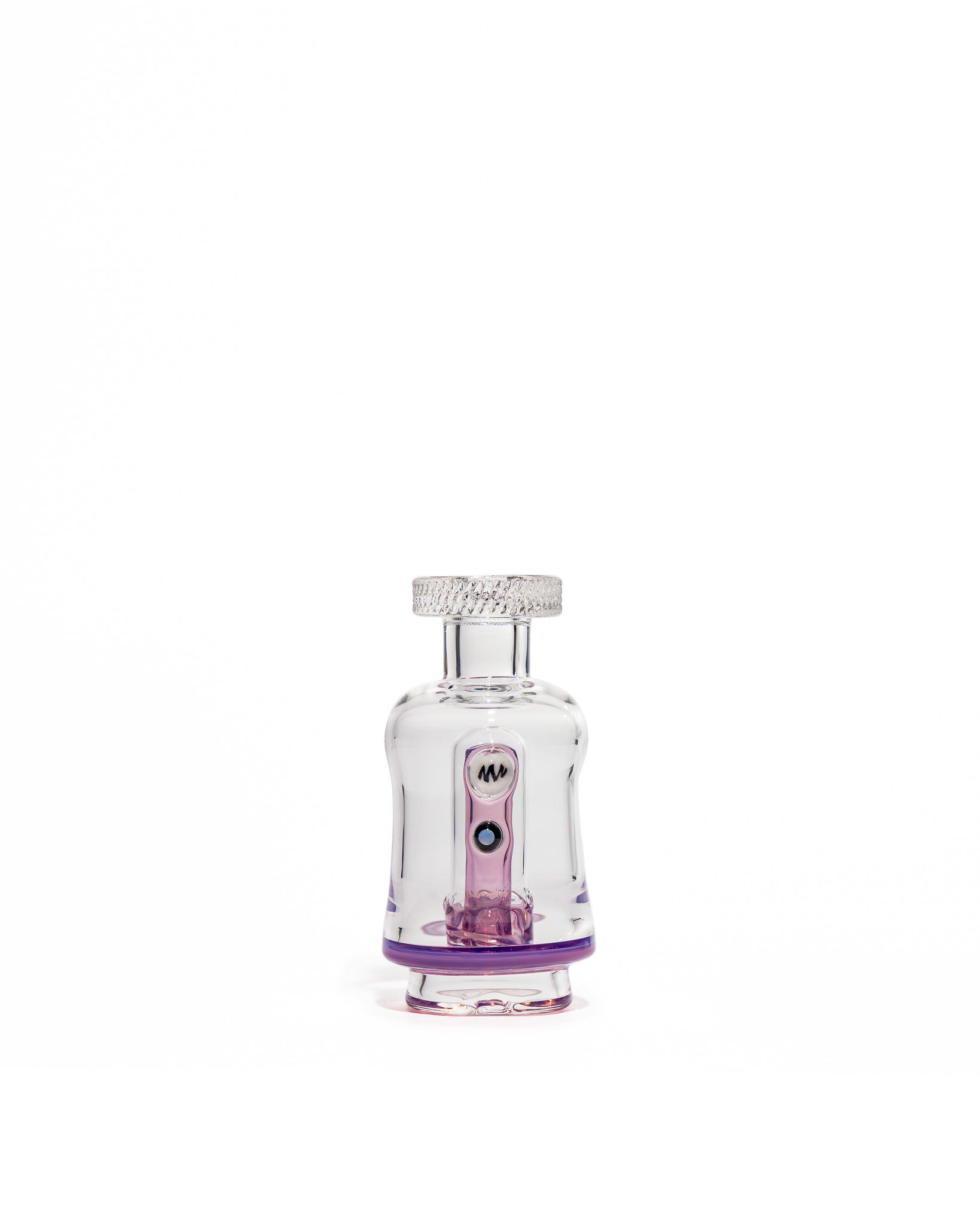 Mac White Glass - Puffco Bubbler Attachment - Stargazer