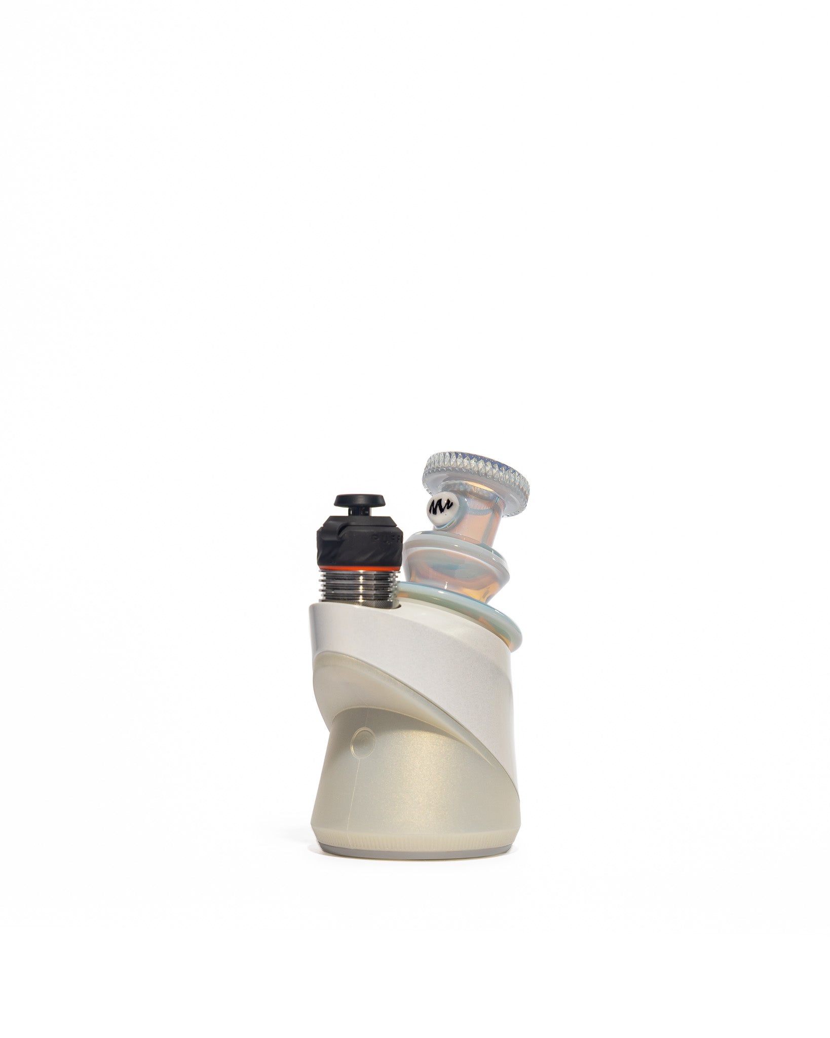 Mac White Glass - Puffco Dry Top Attachment - Mirage (CFL)