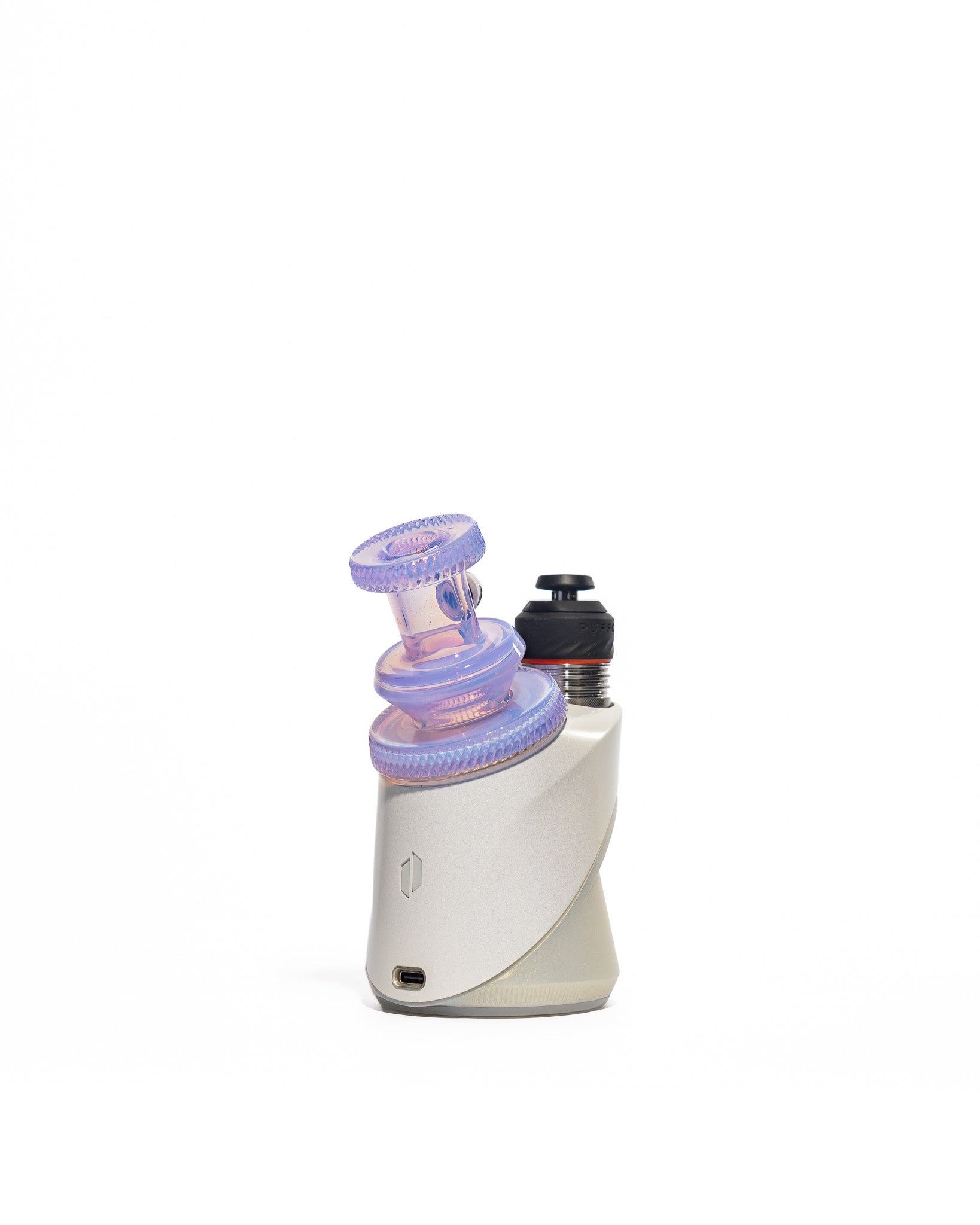 Mac White Glass - Puffco Dry Top Attachment - Lucid (CFL)