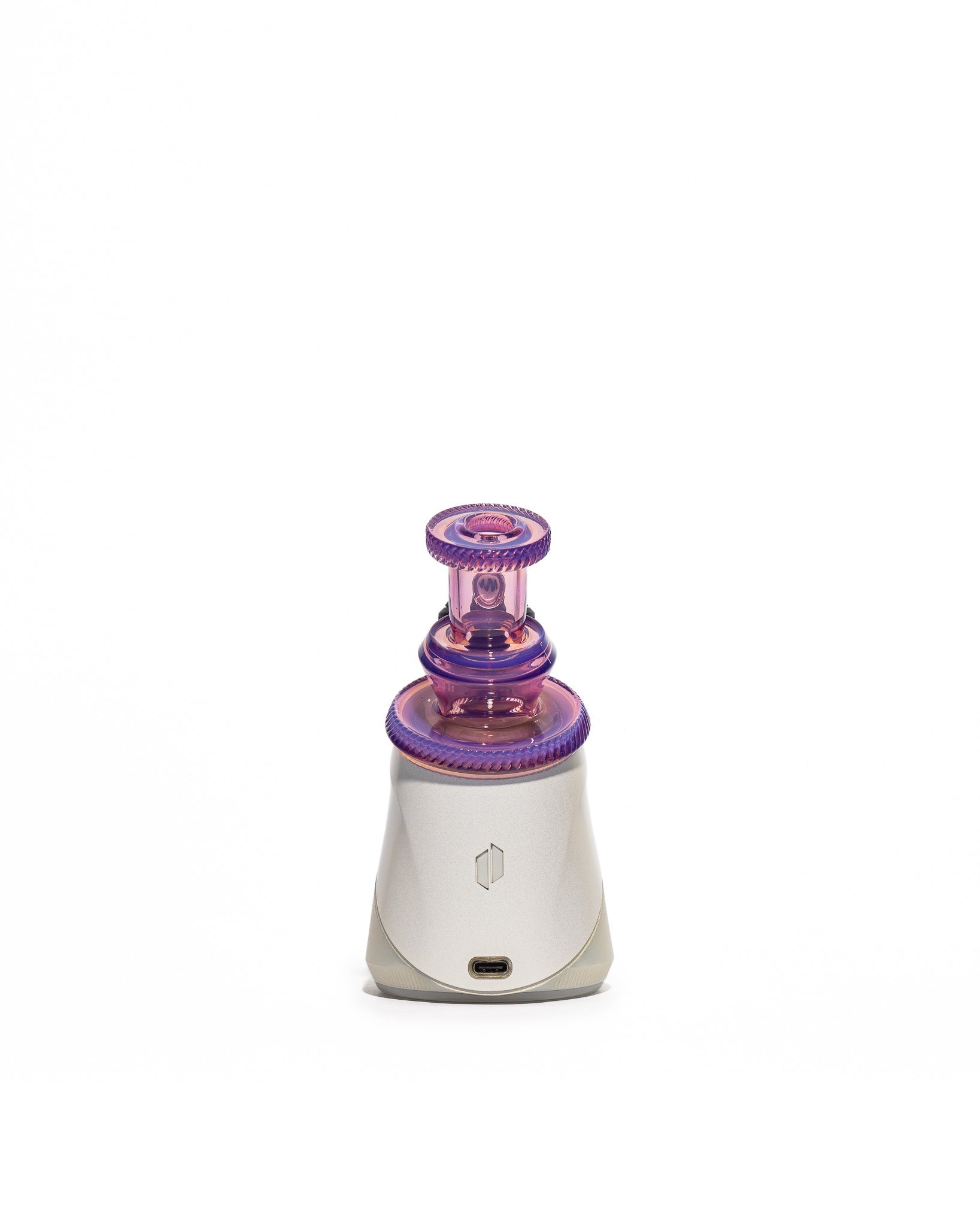 Mac White Glass - Puffco Dry Top Attachment - Stargazer