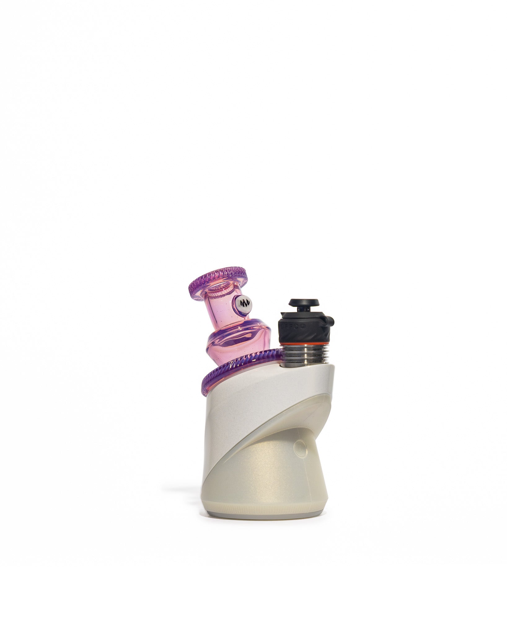 Mac White Glass - Puffco Dry Top Attachment - Stargazer