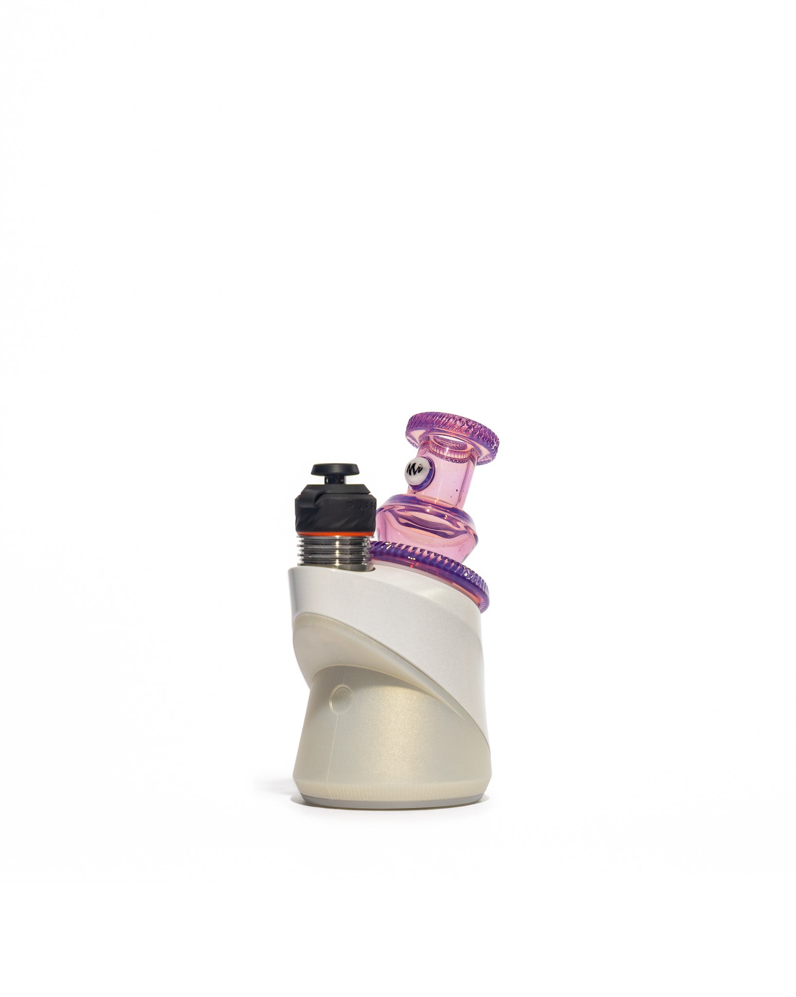 Mac White Glass - Puffco Dry Top Attachment - Stargazer