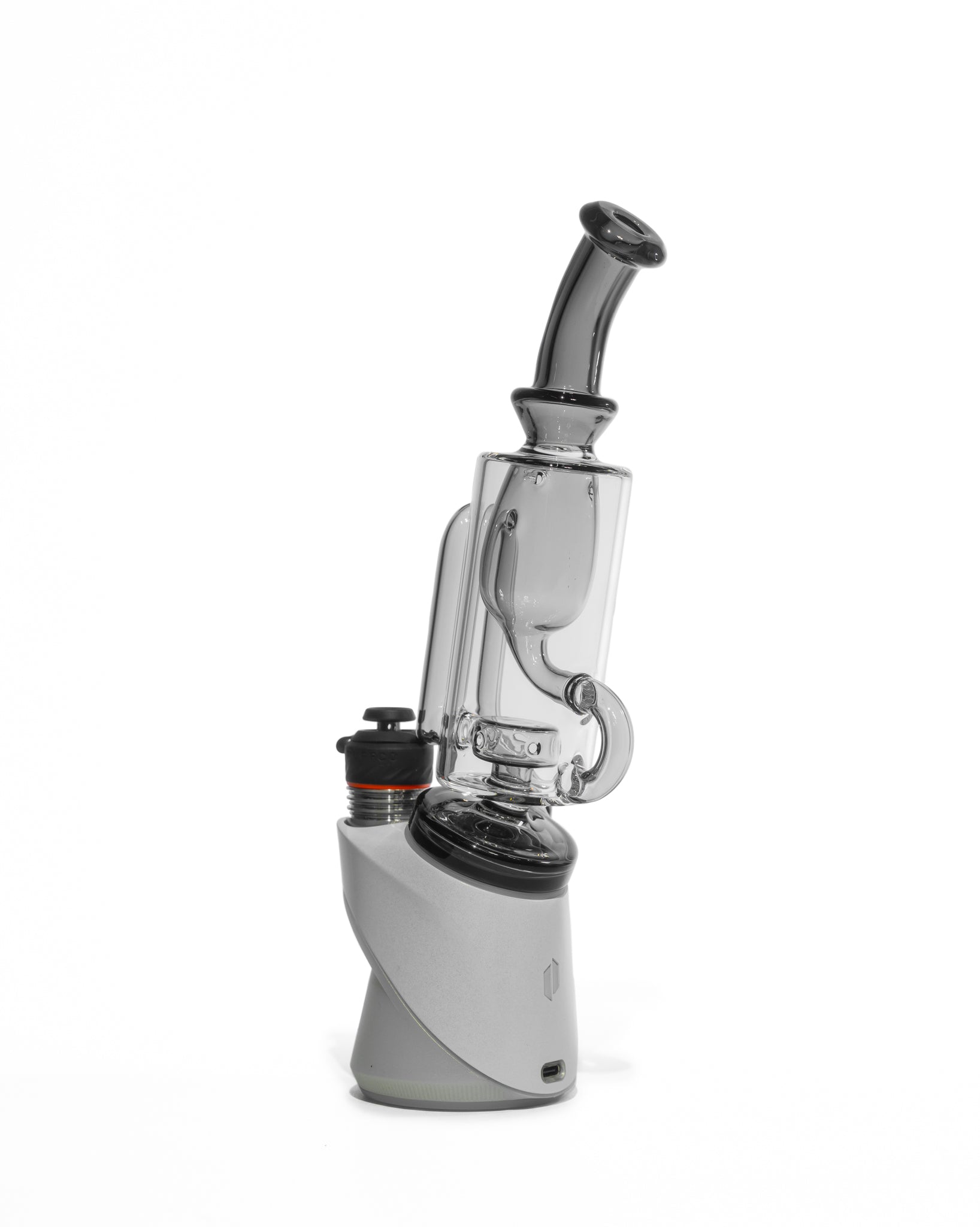 Greek Glass - Puffco Klein Attachment - Smoke Gray