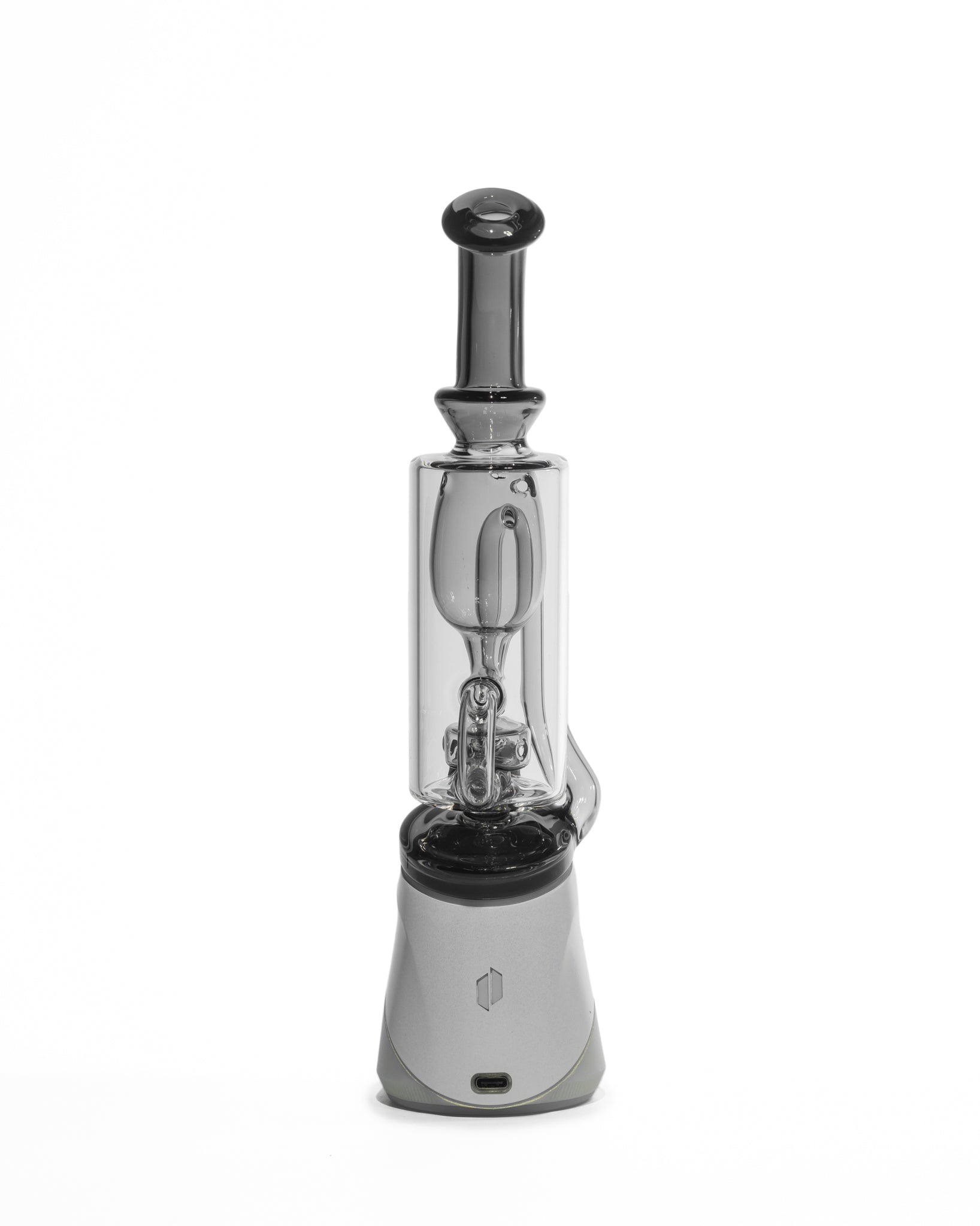 Greek Glass - Puffco Klein Attachment - Smoke Gray