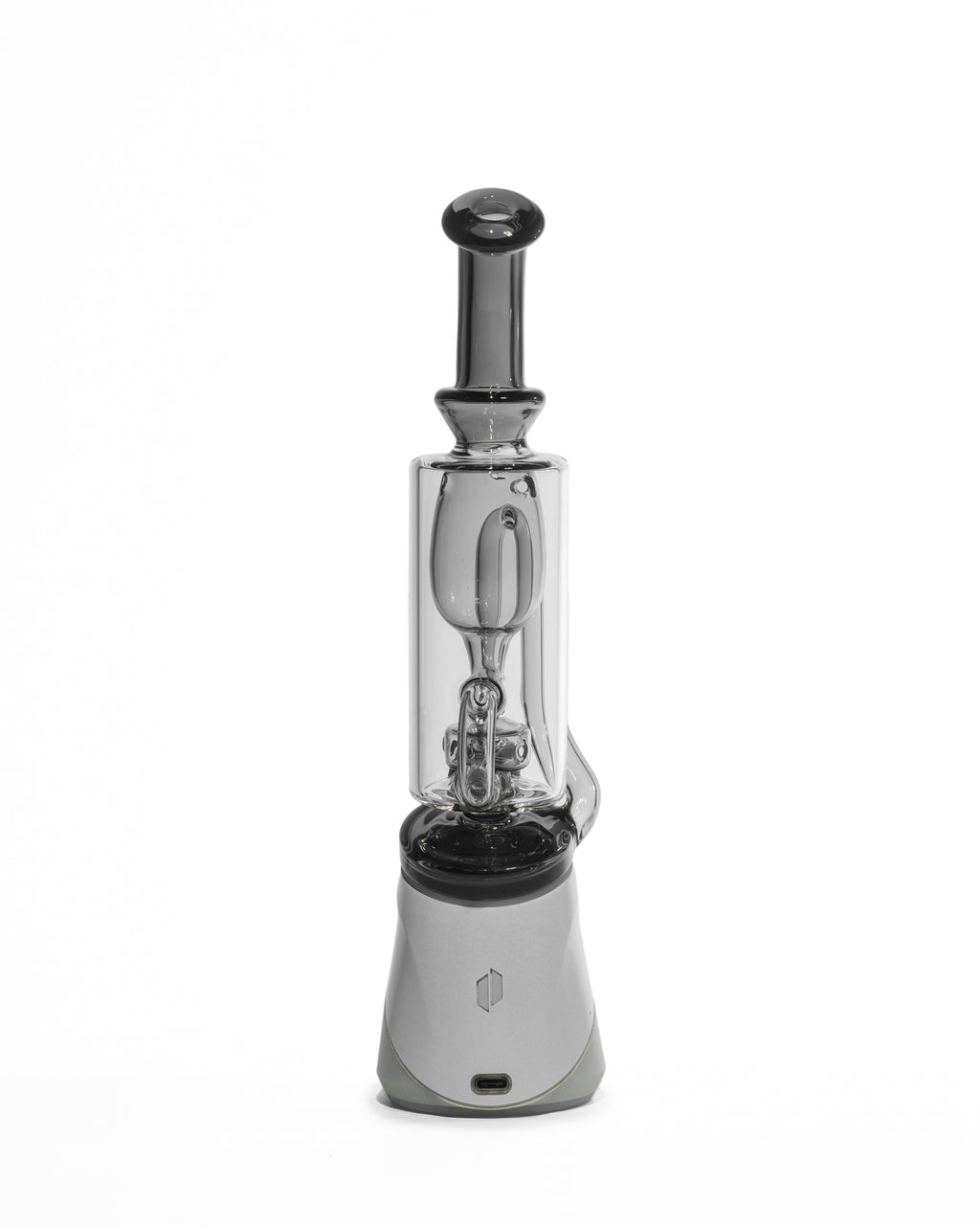 Greek Glass - Puffco Klein Attachment - Smoke Gray