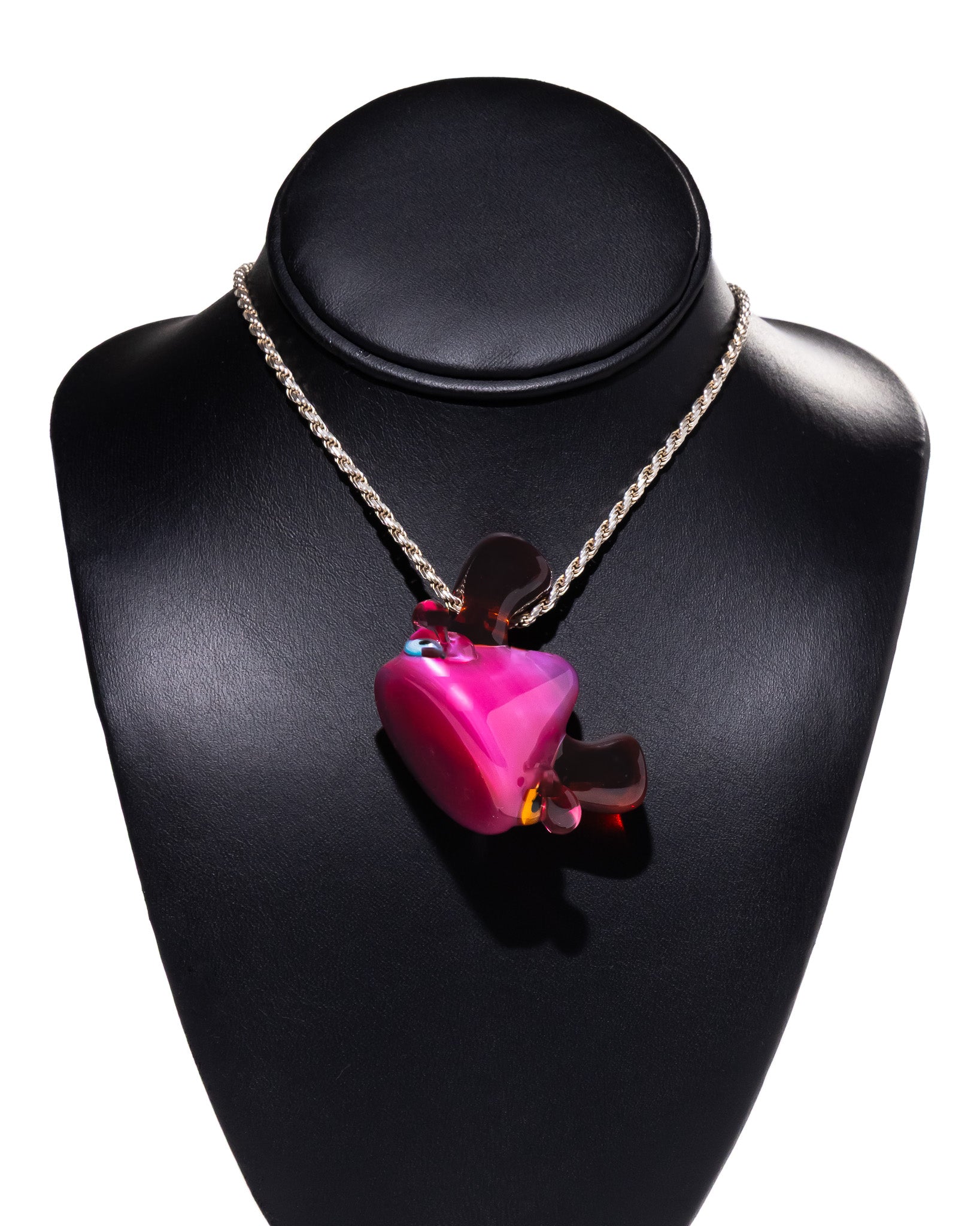 Lerk the World - Pendant - Magenta & Cherry
