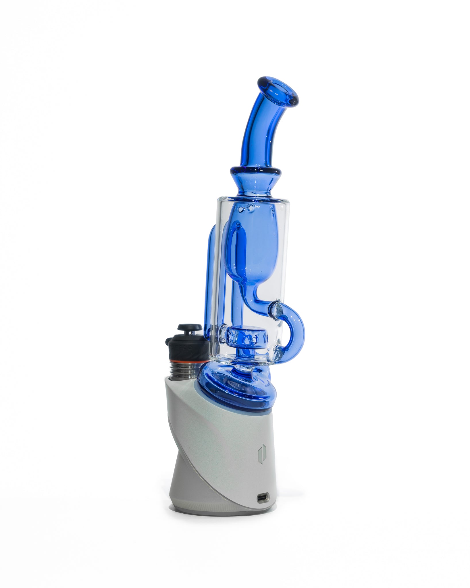 Greek Glass - Puffco Klein Attachment - Cobalt Blue