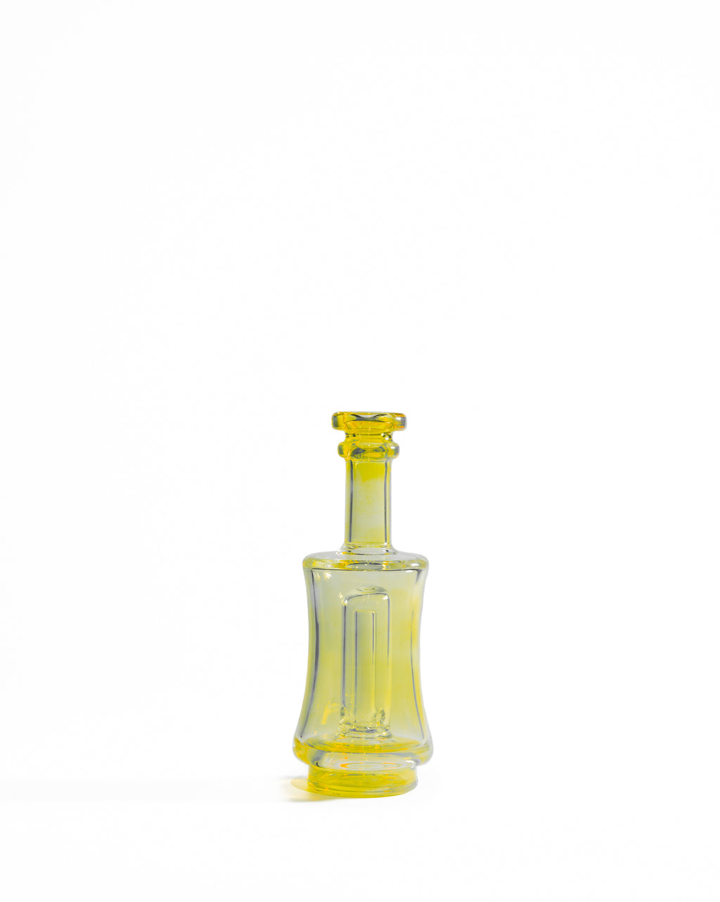 Greek Glass - Puffco Topper Attachment - Clear Silver Fume