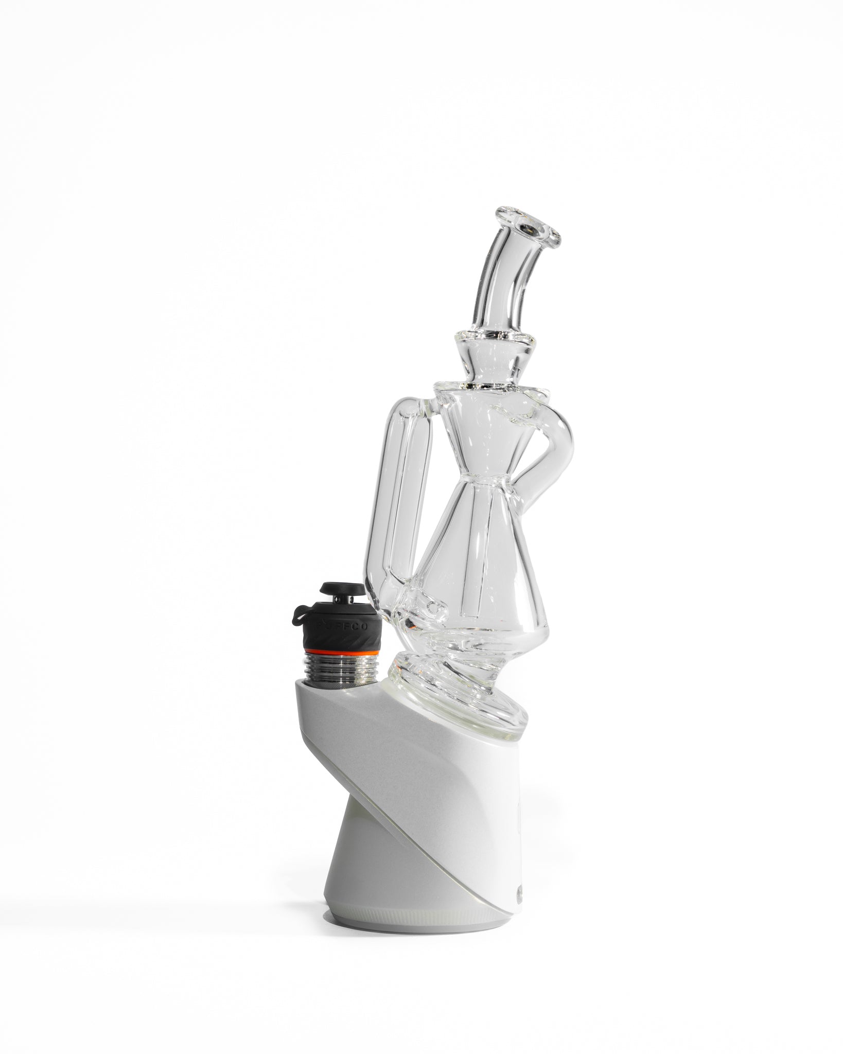Greek Glass - Puffco Recycler Attachment - Clear