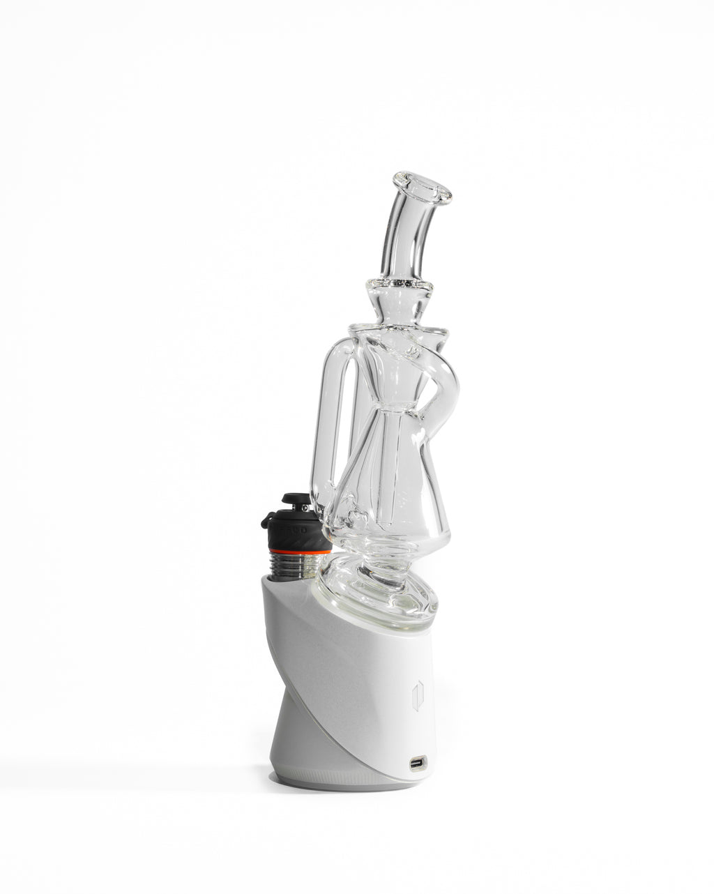 Greek Glass - Puffco Recycler Attachment - Clear