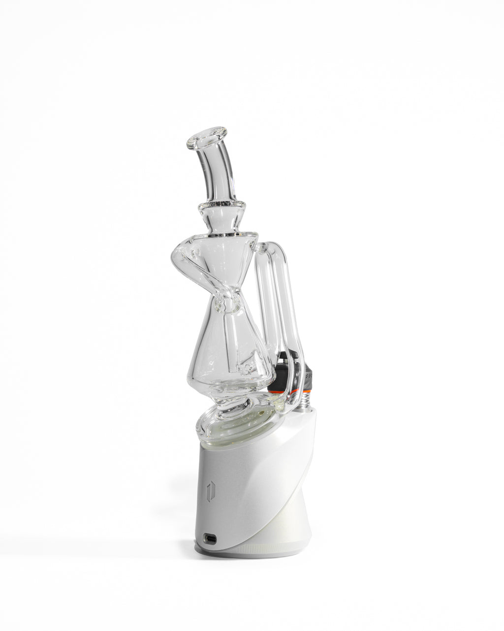 Greek Glass - Puffco Recycler Attachment - Clear