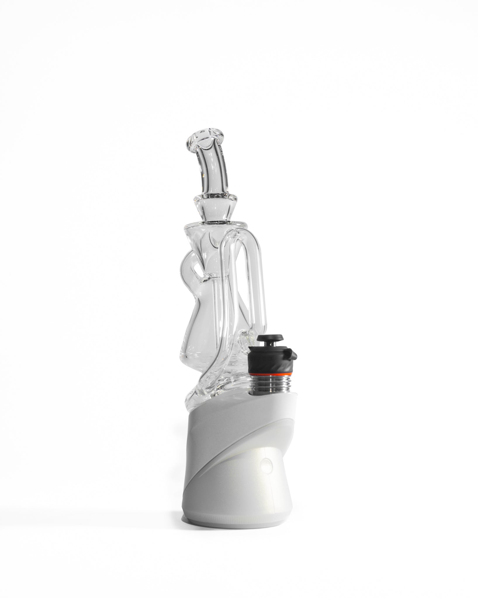 Greek Glass - Puffco Recycler Attachment - Clear