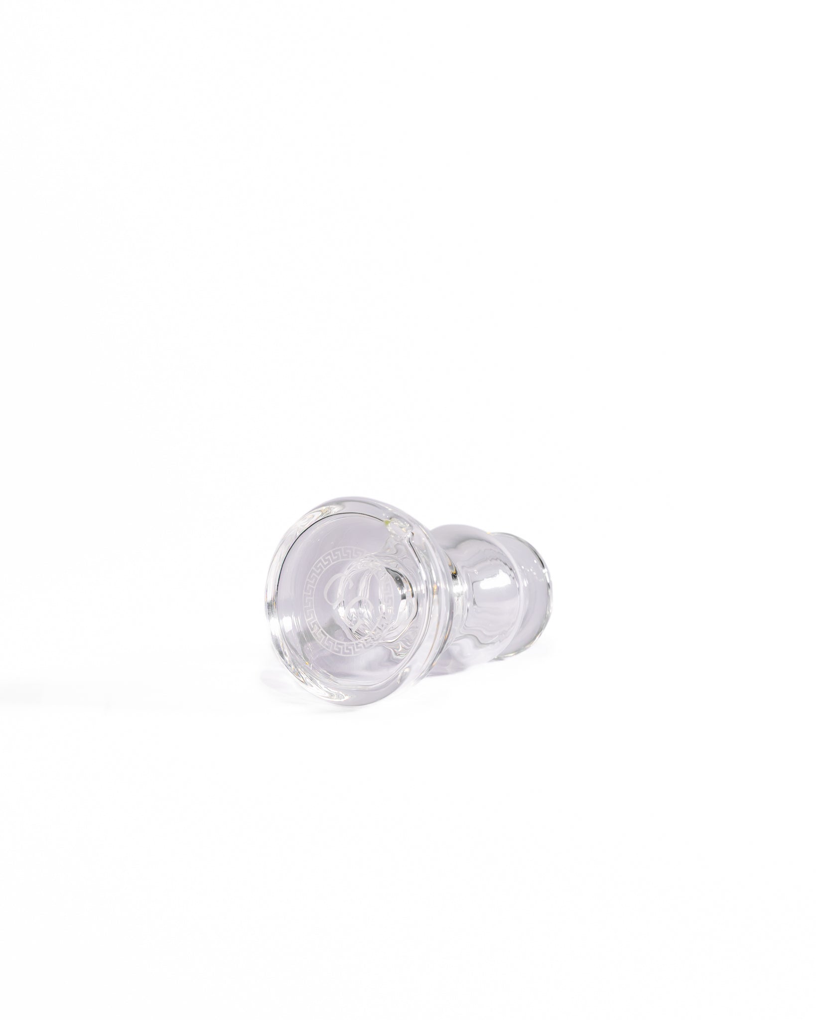 Greek Glass - High Flow Puffco Dry Top - Clear