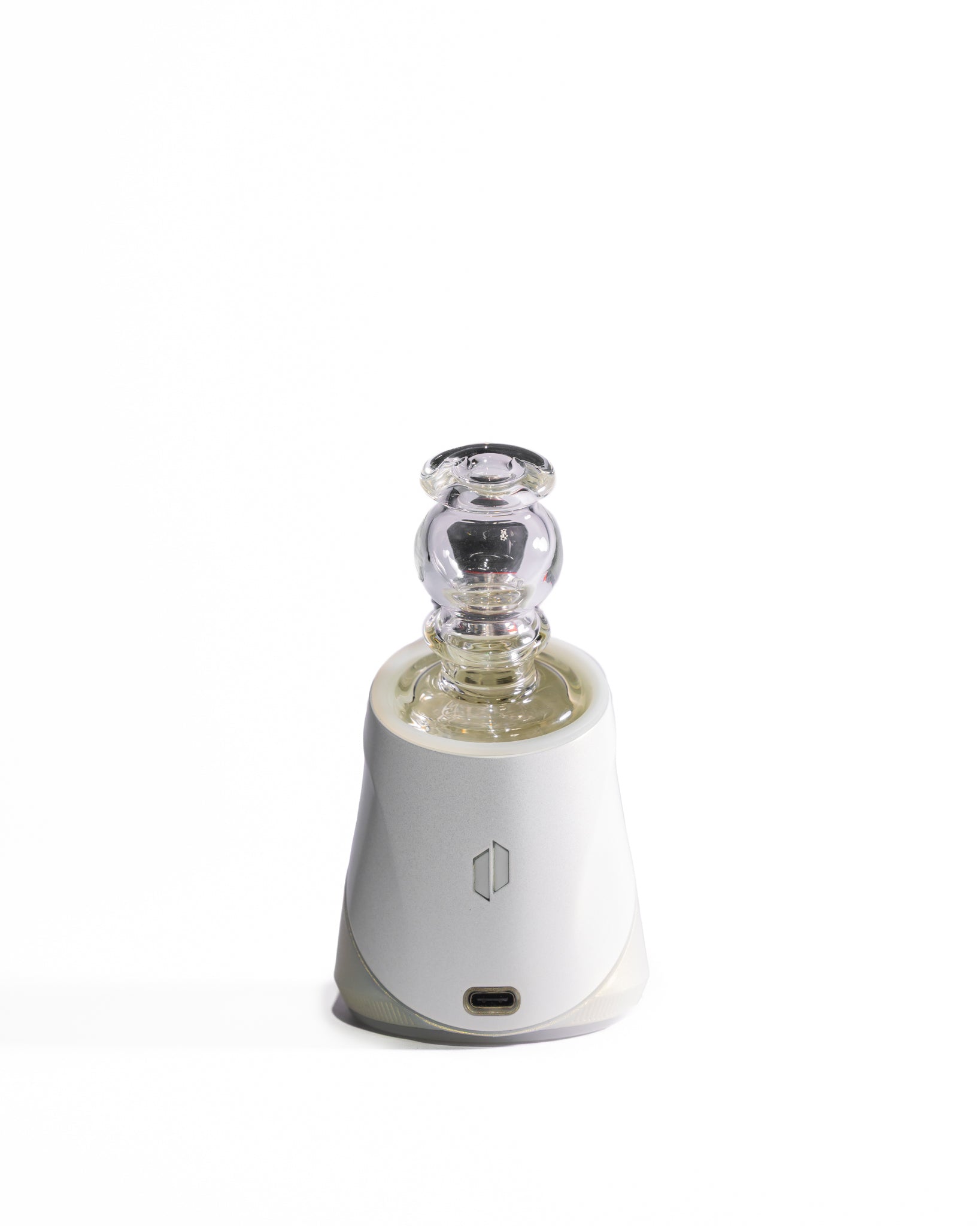 Greek Glass - High Flow Puffco Dry Top - Clear