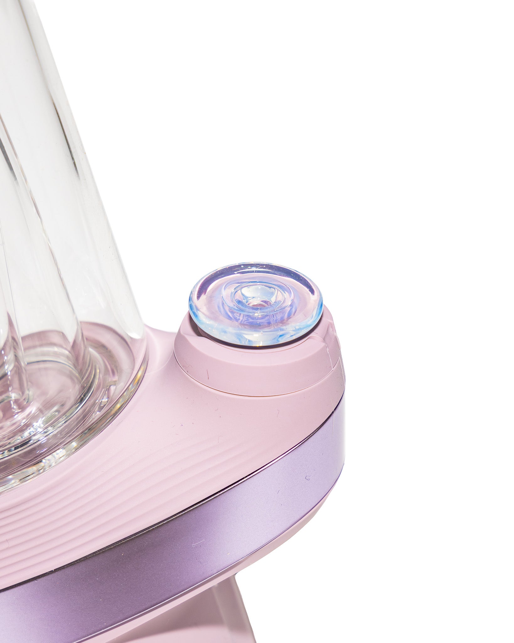 Bradley Miller Glass - Puffco Joystick Spinner - Secret White