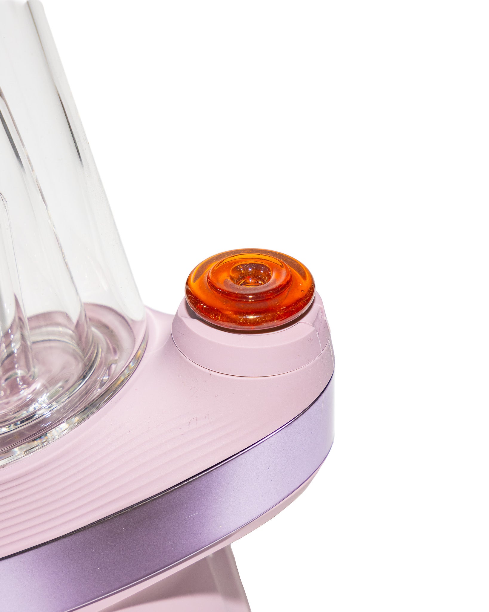 Bradley Miller Glass - Puffco Joystick Spinner - Orange