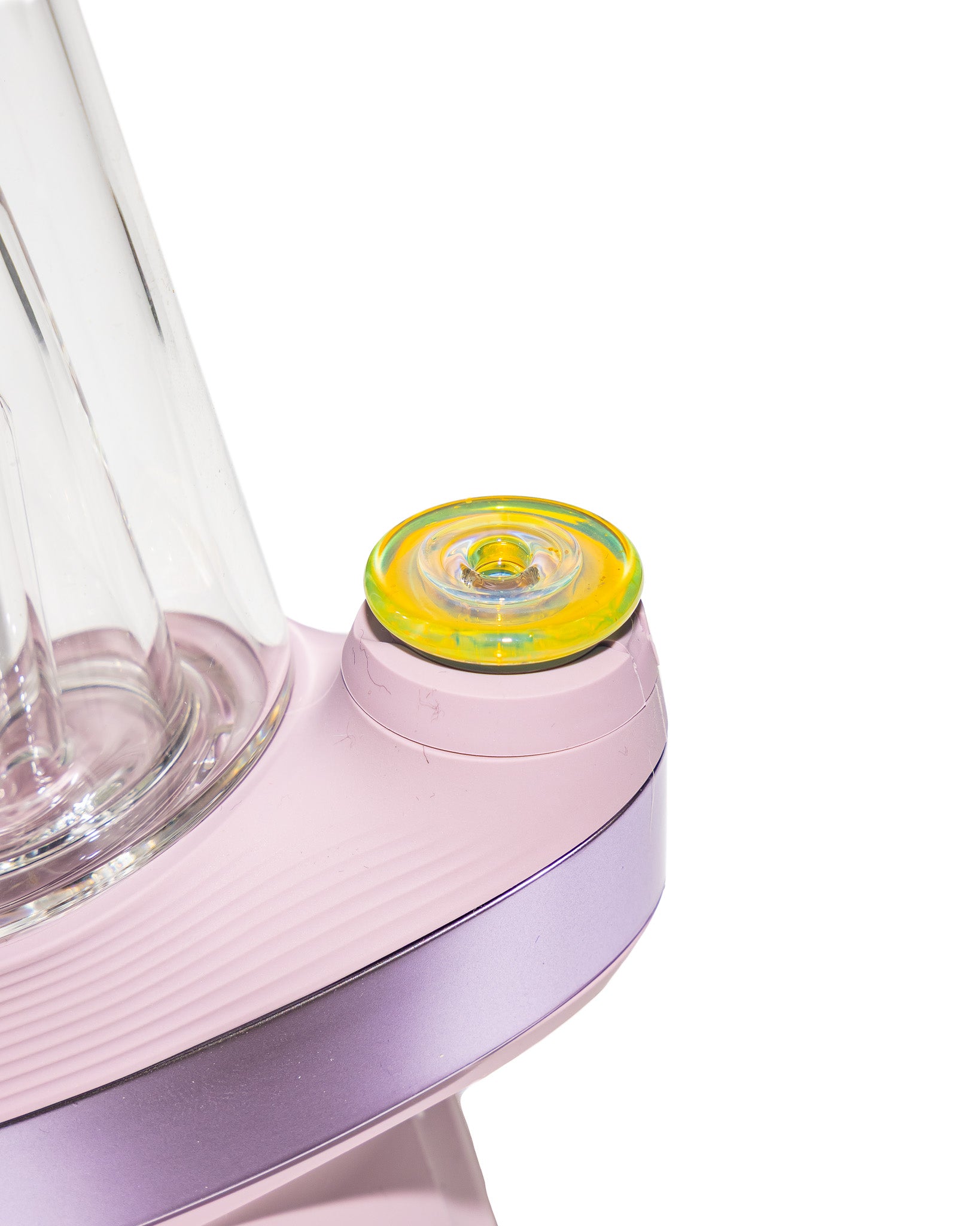 Bradley Miller Glass - Puffco Joystick Spinner - Yellow