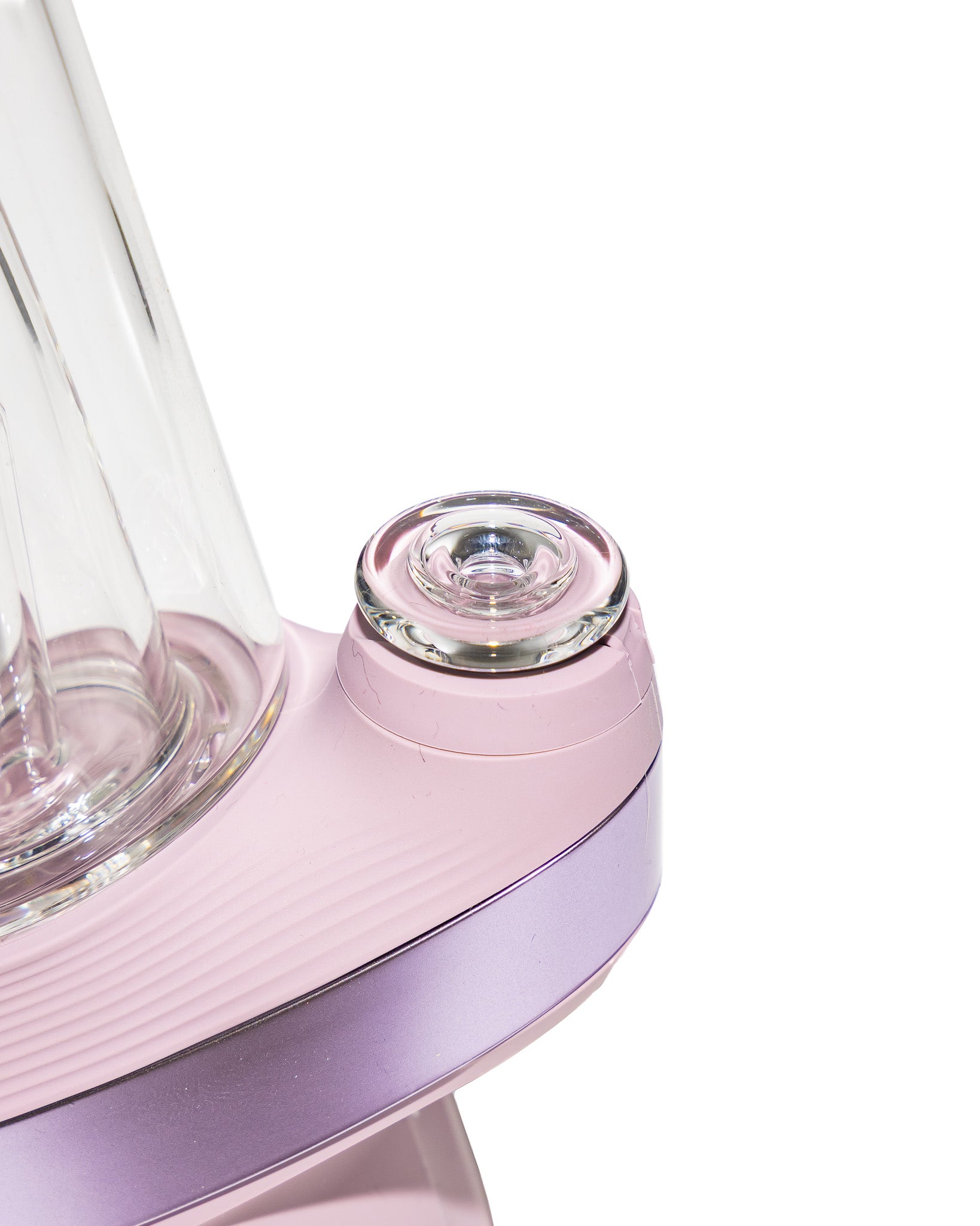 Bradley Miller Glass - Puffco Joystick Spinner - Clear