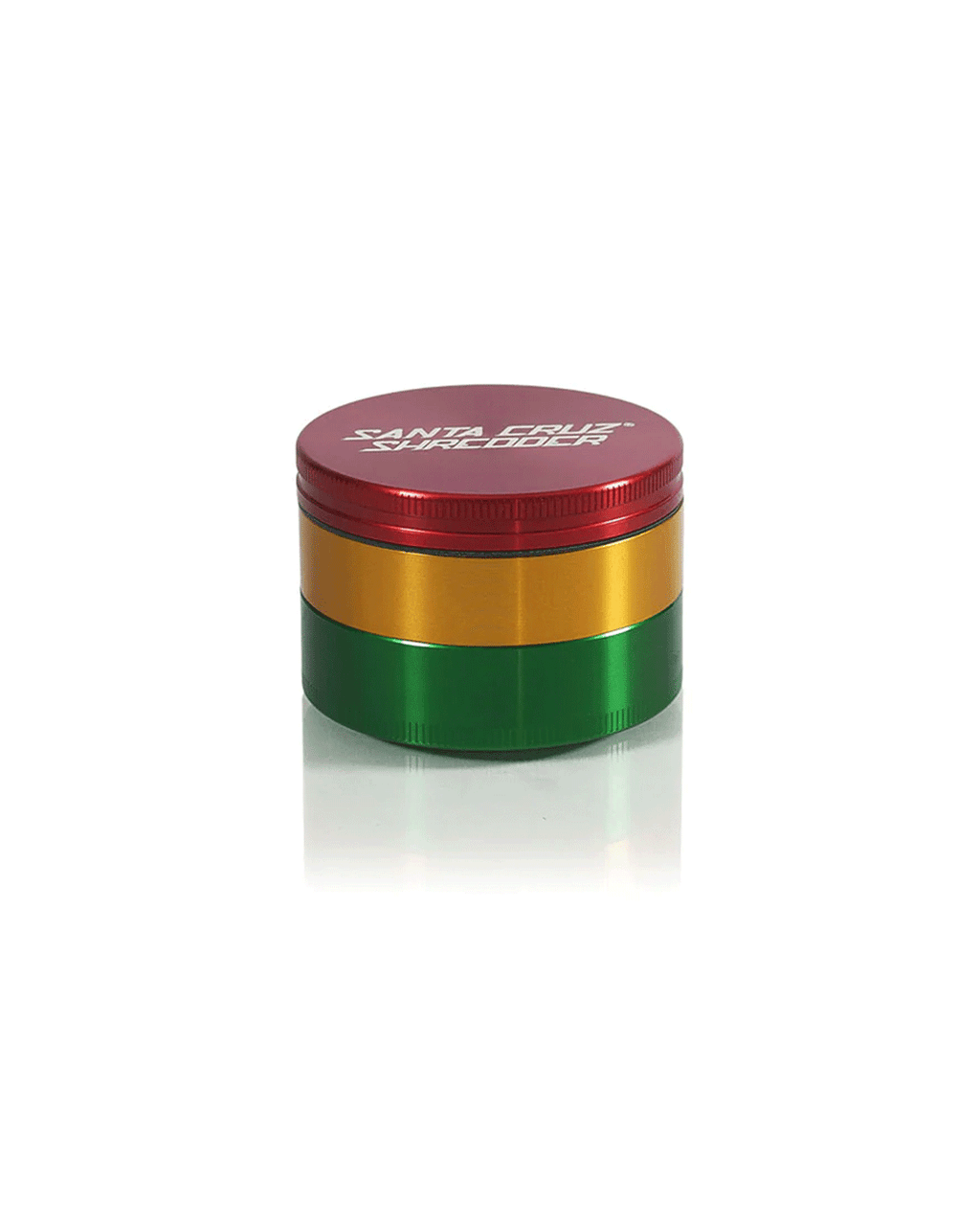 Santa Cruz Shredder - Aluminum 3 Piece Herb Grinders - Large